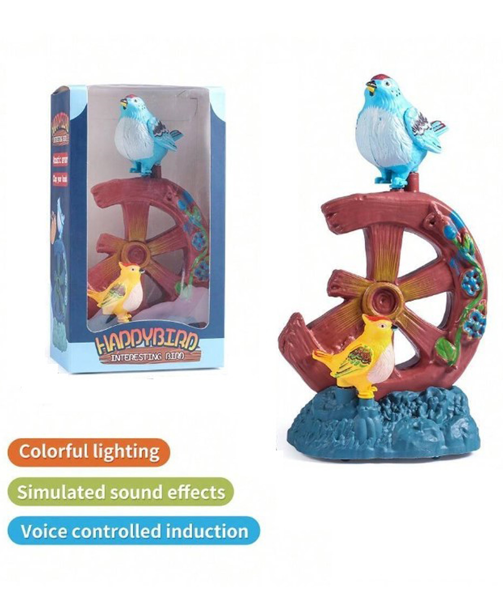 NEGOCIO Simulation Bird With Sound And Motion, Electronic Sound-Control Induction Toy For Children- PACK OF 1 - COLOR MAY VARY-picture-26