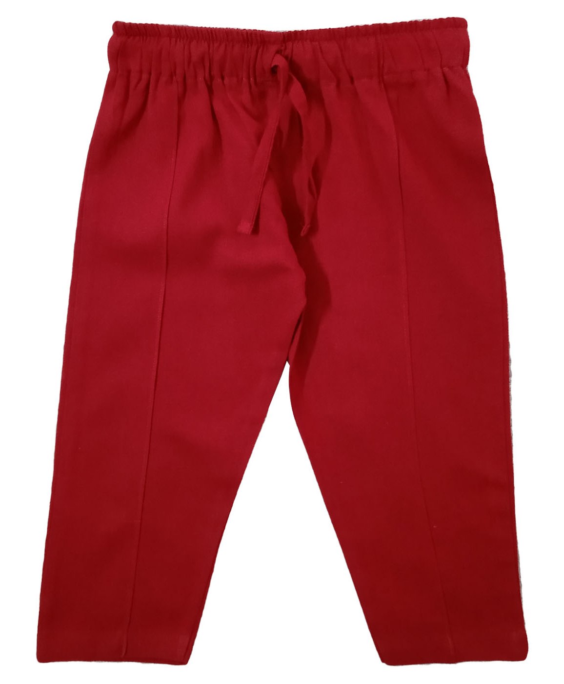 Snowflakes Solid Trousers - Maroon-picture-18