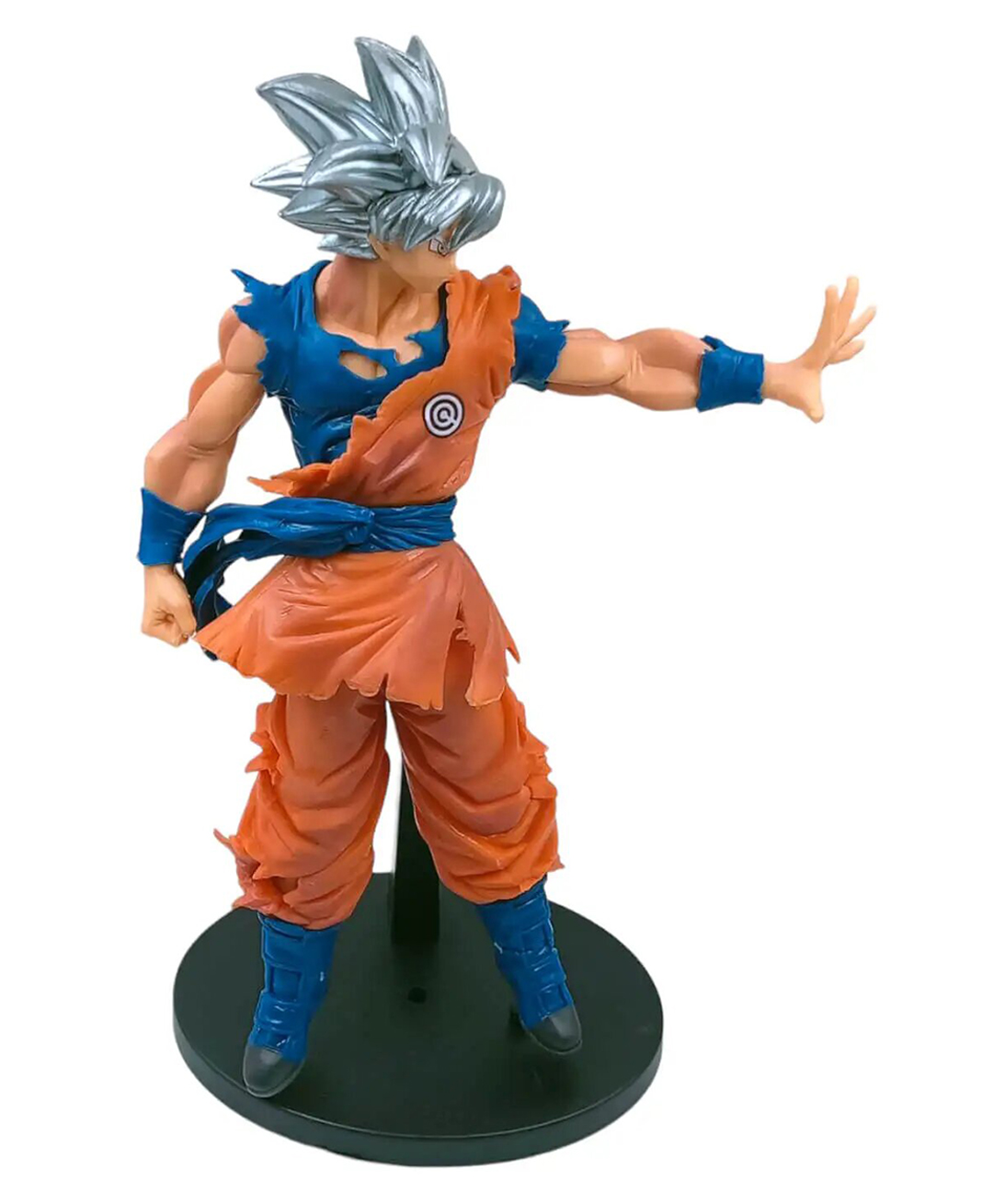Awestuffs Dragon Ballz Goku Ultra Instinct Action Figure 10th Anniversary Edition - 24 cm-image-25