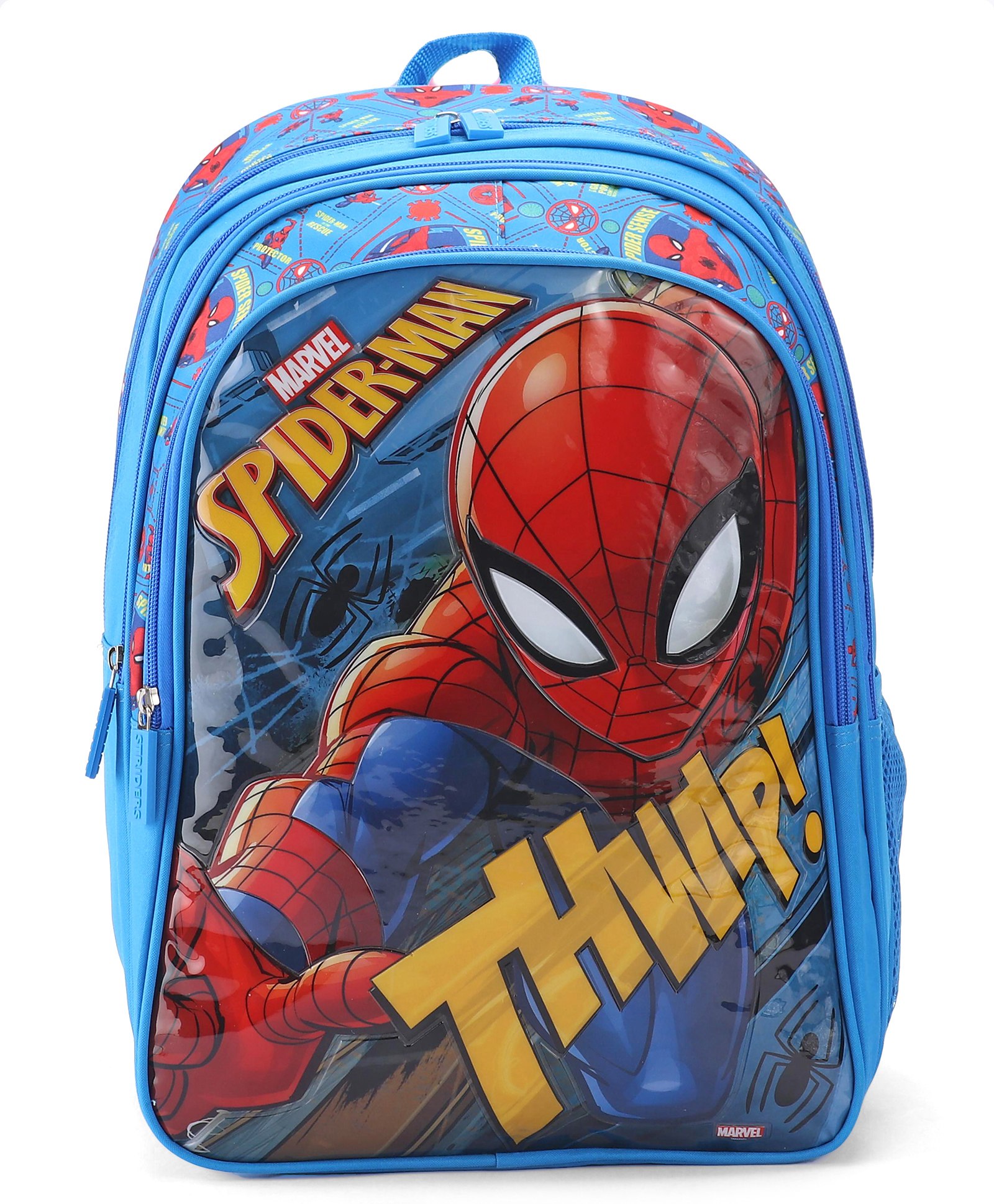 Spiderman School Bag Inspire Learning with Spider Man's Style Blue - 18 Inches-image-5