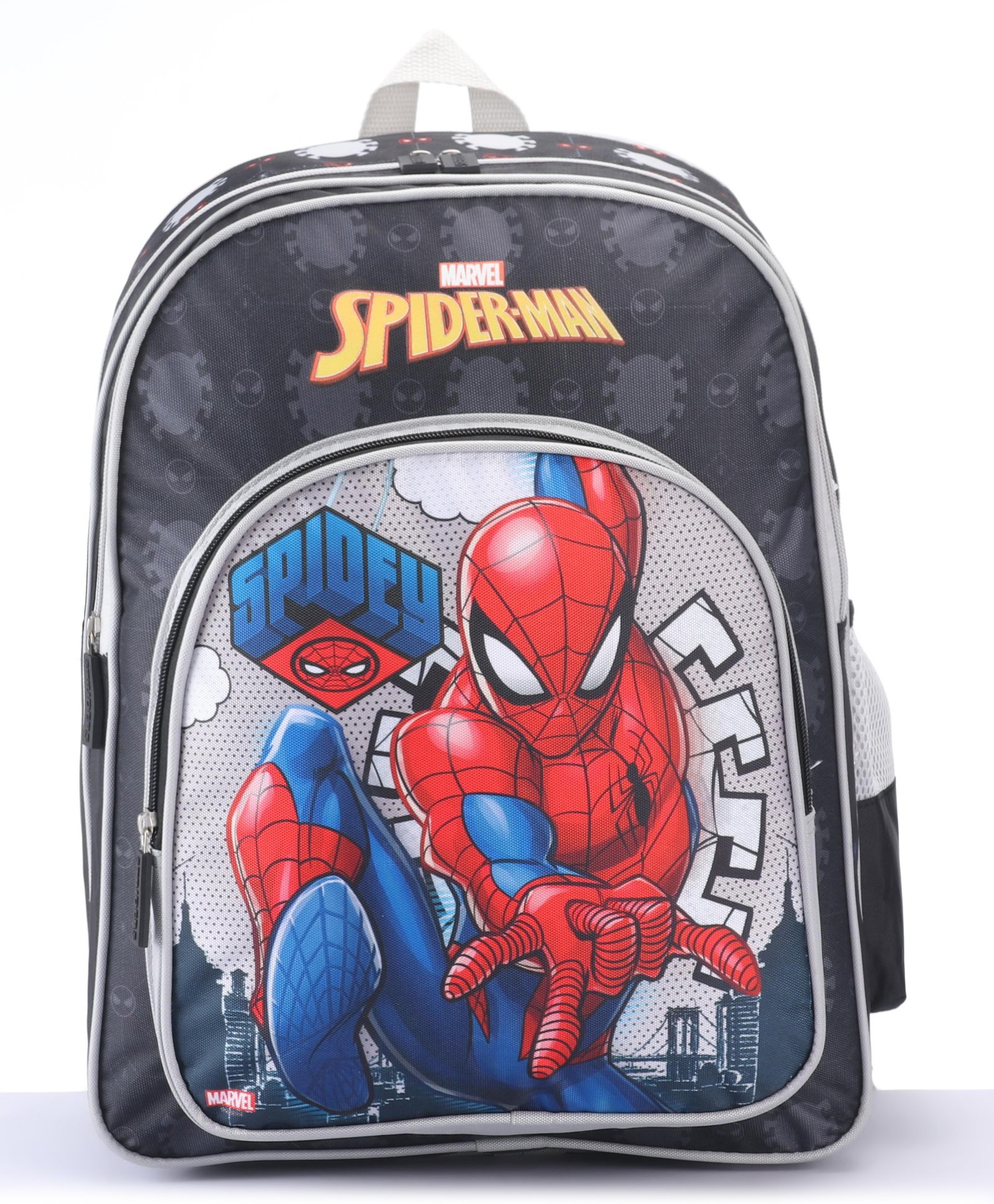 spider man Spiderman School Bag Inspire Learning with Spider Man's Style Black - 14 Inches-picture-17