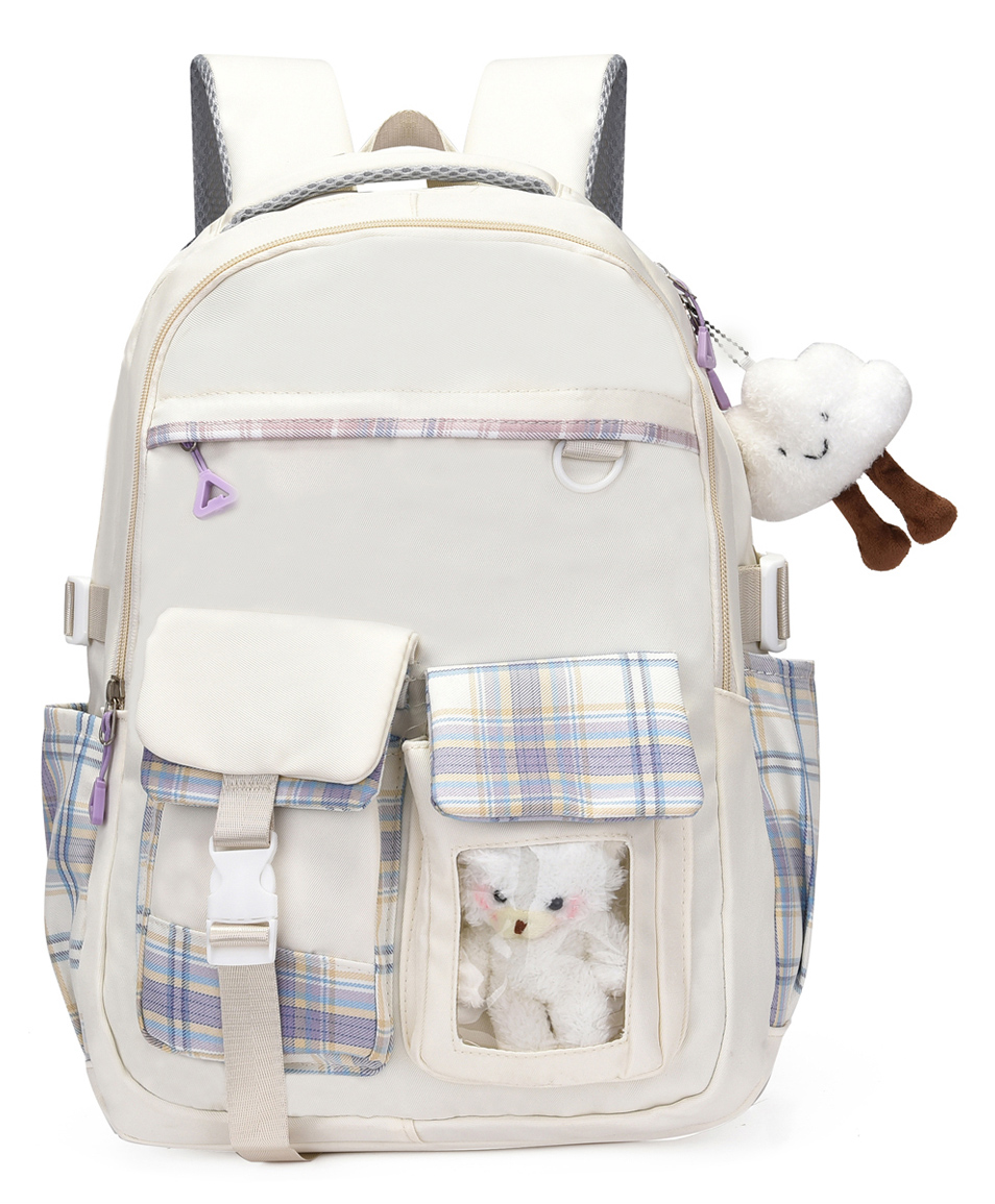 Tinytot 26 Litre, Stylish & Trendy Water Resistant Hi Storage School Collage Travel, Laptop Backpack Bag for Girls & Women, 18 Inch-image-7