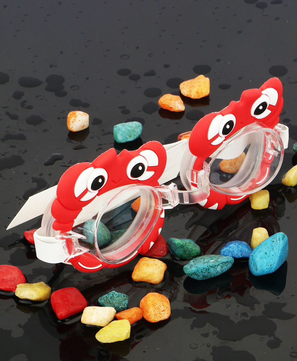 Passion Petals Goggles for children Anti fog swimming glasses kids diving surfing goggles boy/girl optical reduce glare eye wear - Redcrab-image-36