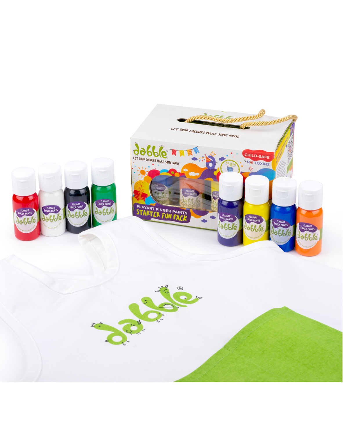 Dabble Starter Finger Painting Fun Pack Combo-Multicolour-picture-21