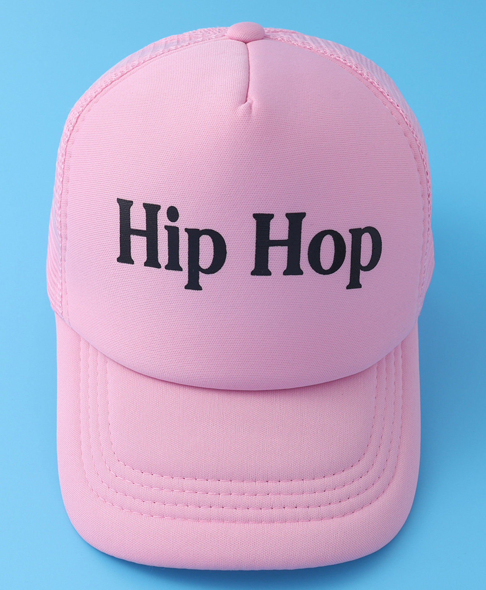 Babyhug Baseball Cap Text Print - Pink-image-28