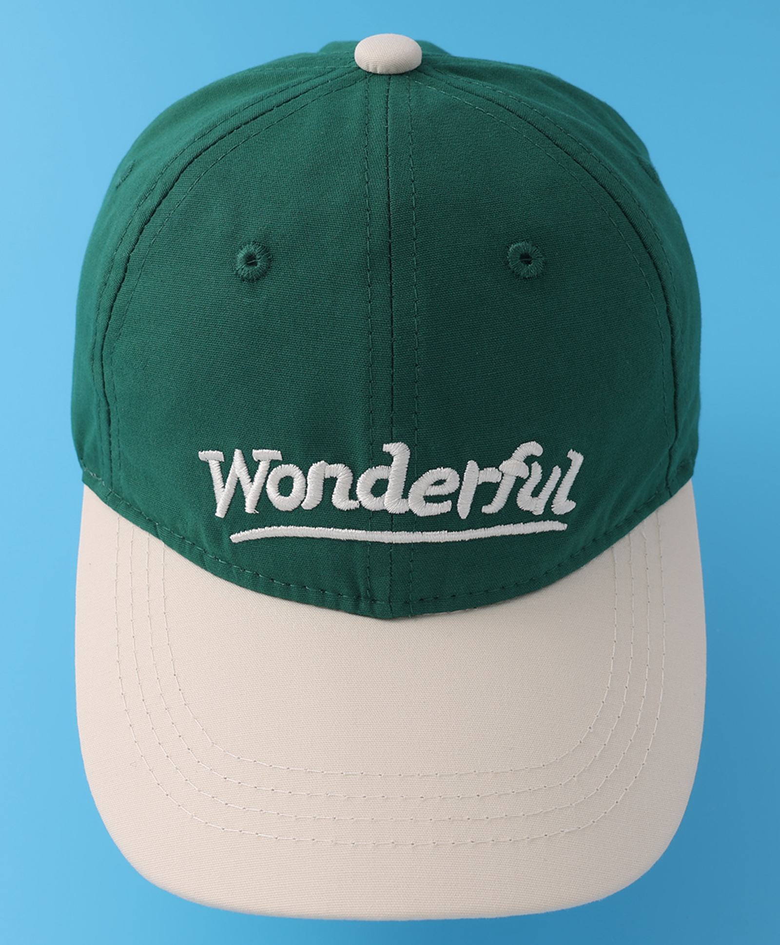 Babyhug Baseball Cap with Text Print - Green-picture-17