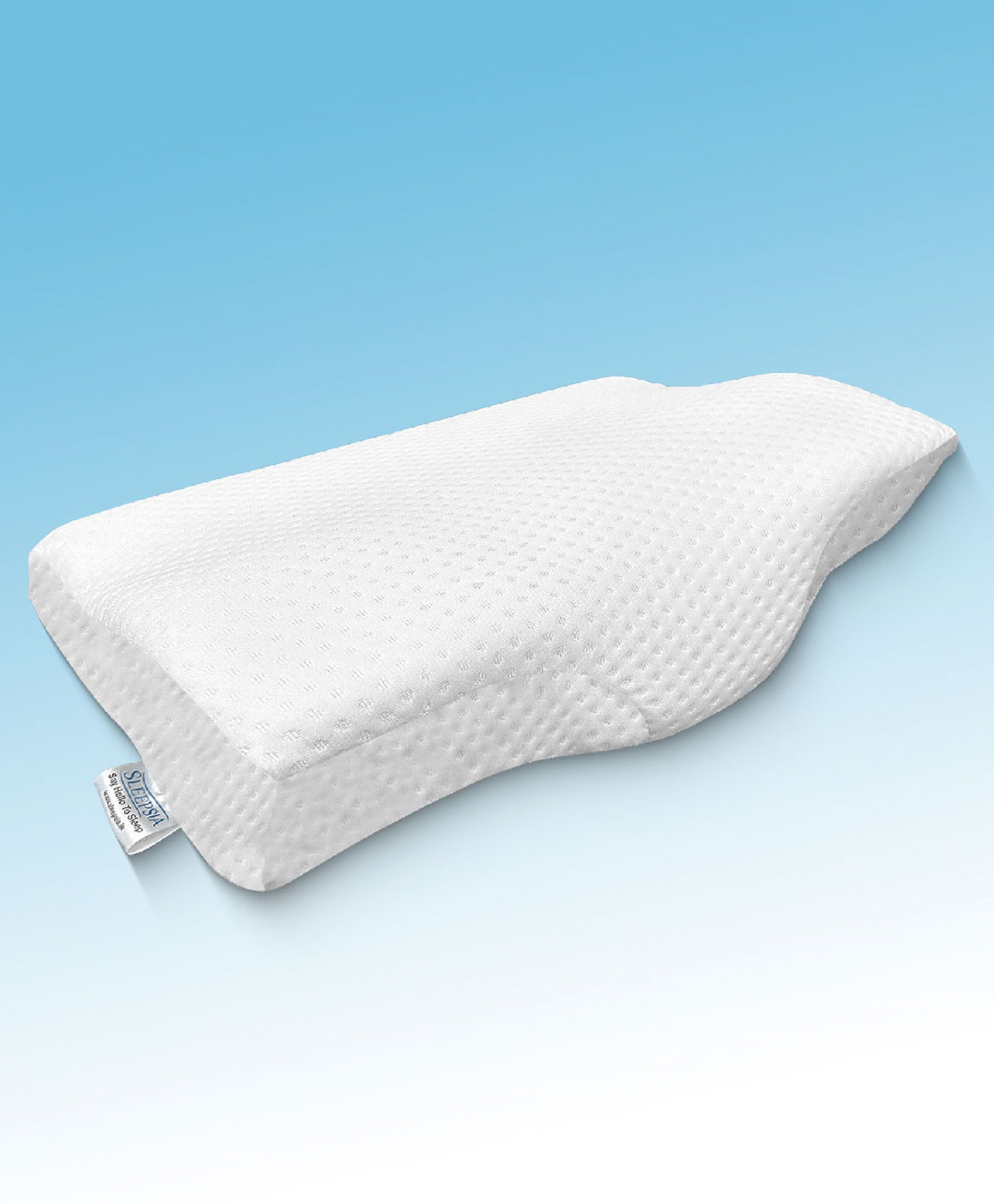 Sleepsia Memory Foam Pillow, Contour Cervical Pillow for Neck & Shoulder Pain - Orthopedic Pillow for Neck Support, Neck Cervical Sleeping Pillows for Side and Back Sleepers (Standard)-picture-28