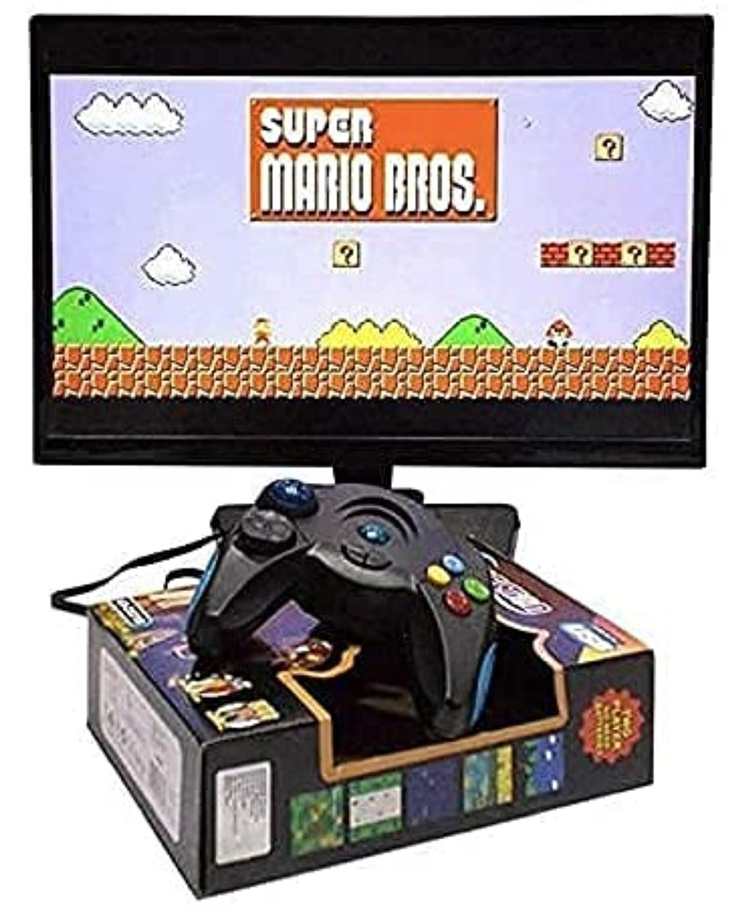 Oskart Ultimate Retro Gaming: 98000-in-1 Video Game Console - 8 Bit Plug and Play, TV Supported Classic Handheld for Single Player (Built-in Games) in Sleek Black-image-20