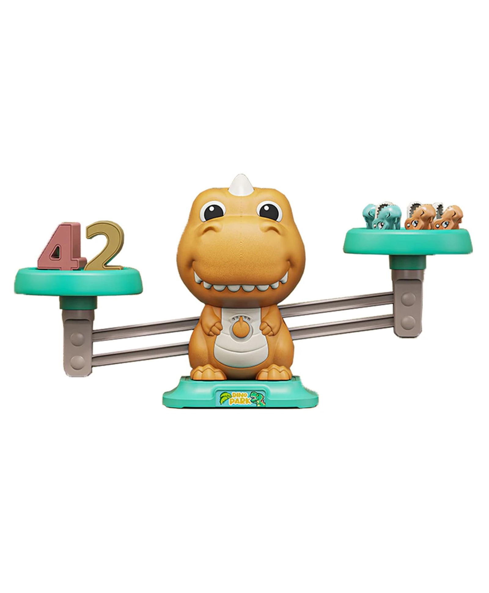 Oskart Dino Balance: Fun Educational Dinosaur Balance Counting Toy, Cool Math Game for Kids, Preschool Learning Game Gift-image-23