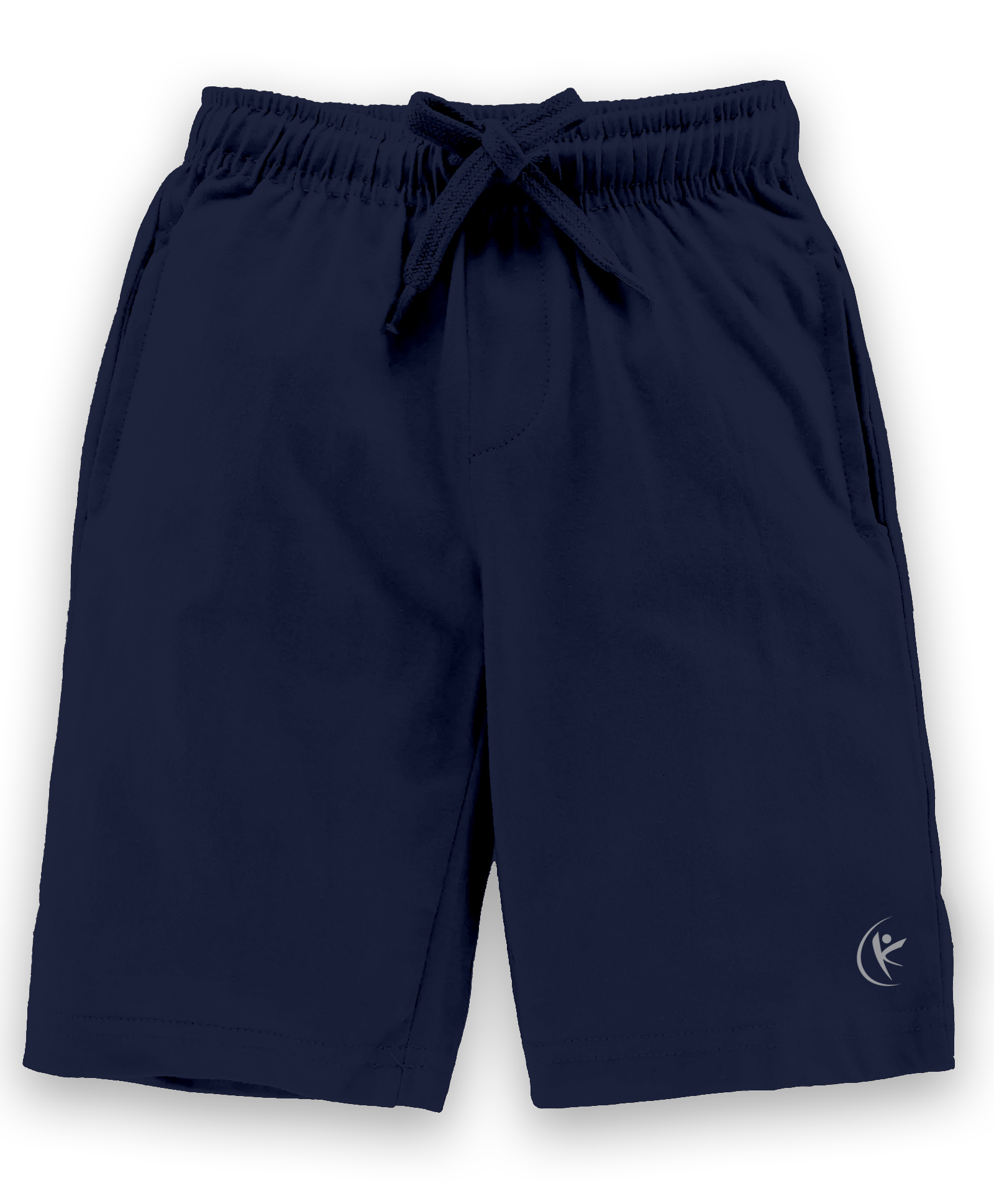 Kiddopanti Solid  Knee Length Shorts  - Navy Blue-picture-26