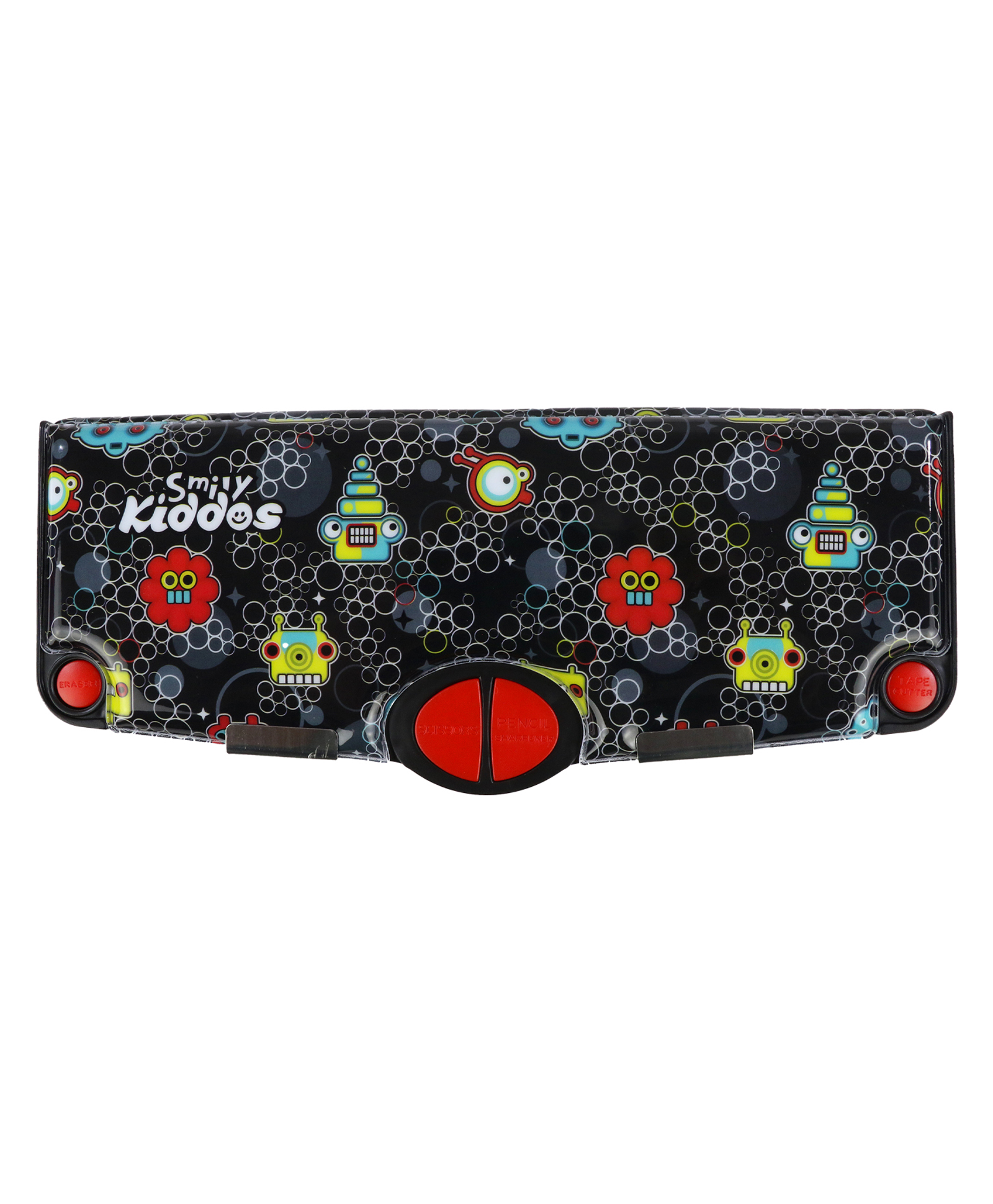 Smily Kiddos Pop Out Pencil Box Robot Theme - Black-image-20
