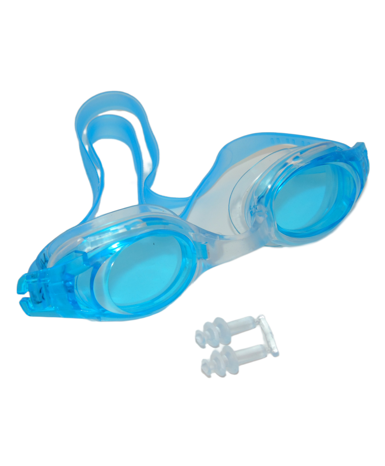 Sanjary Swimming goggles, ear protector for swimmers & kids to provide clear vision underwater & protecting the eyes from irritants color & design may vary-picture-19