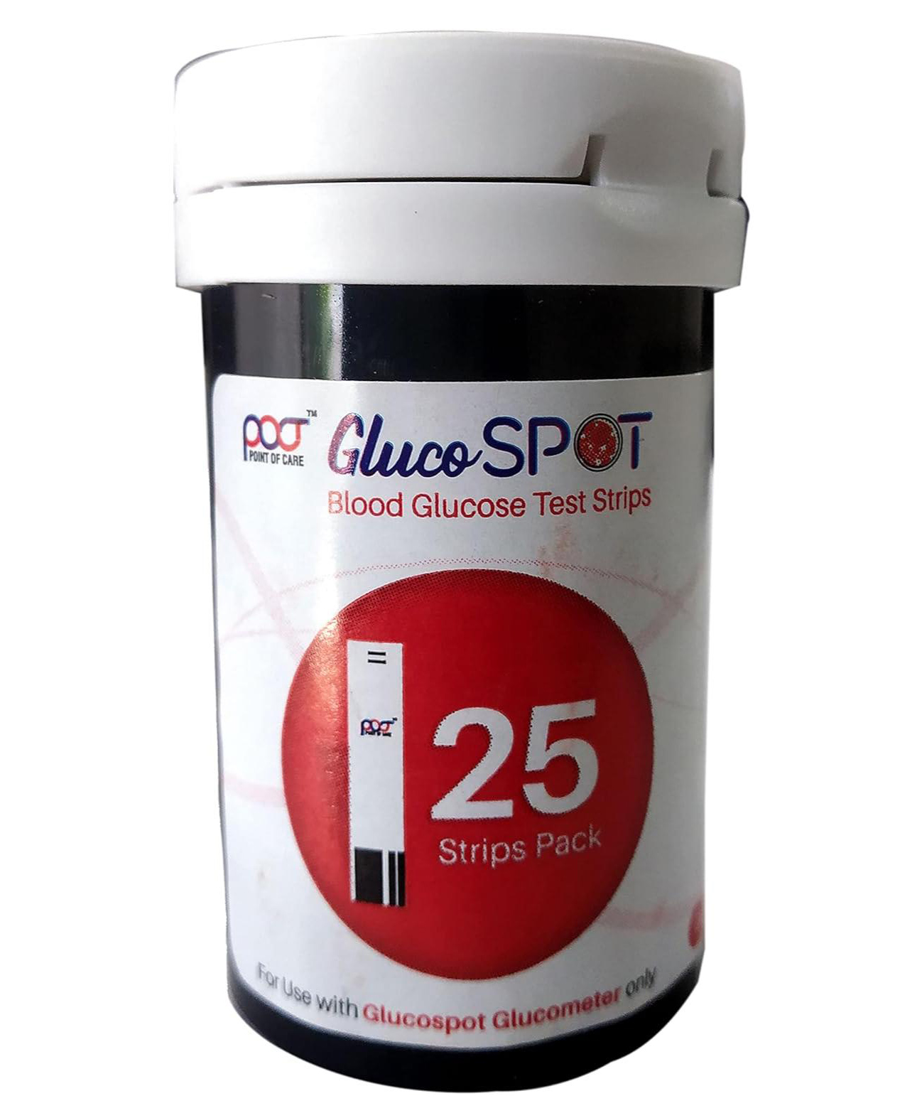 Point Of Care Gluco Spot 25 Strips-image-43