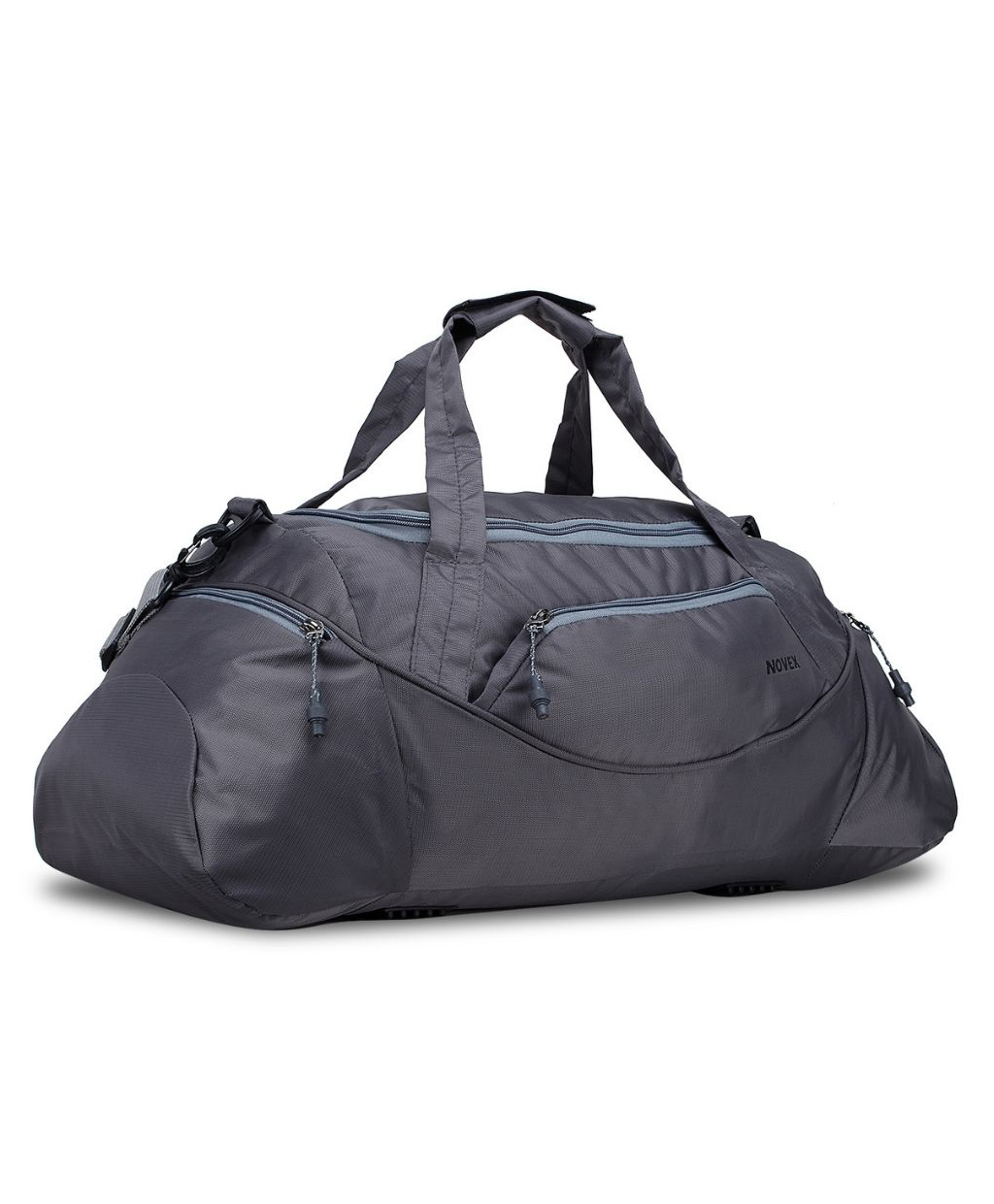 NOVEX Stylish Travel Duffel Bag For Men & Women (Grey) | Travel Bag | Duffel Bag for Travel-image-3