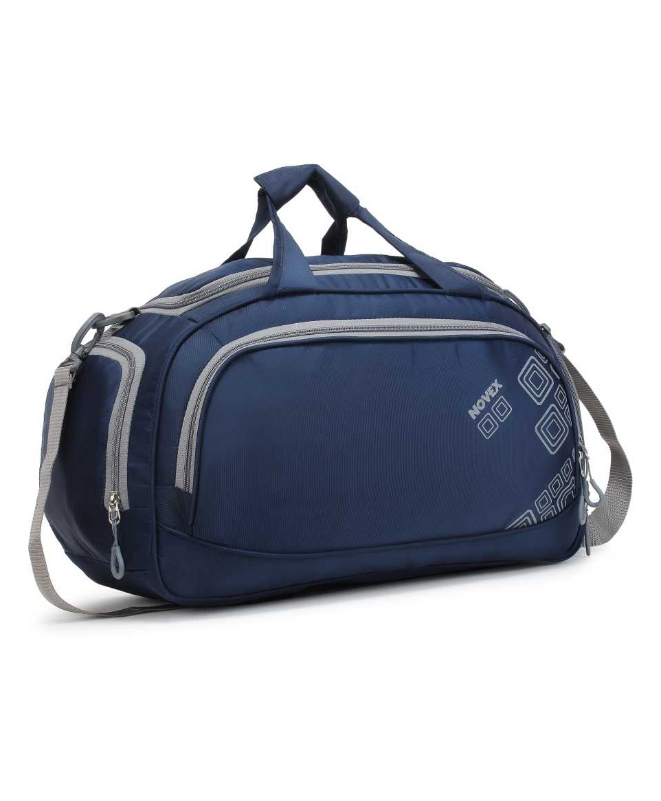 NOVEX Stylish Travel Duffel Bag For Men & Women (Blue) | Travel Bag | Duffel Bag for Travel-image-4