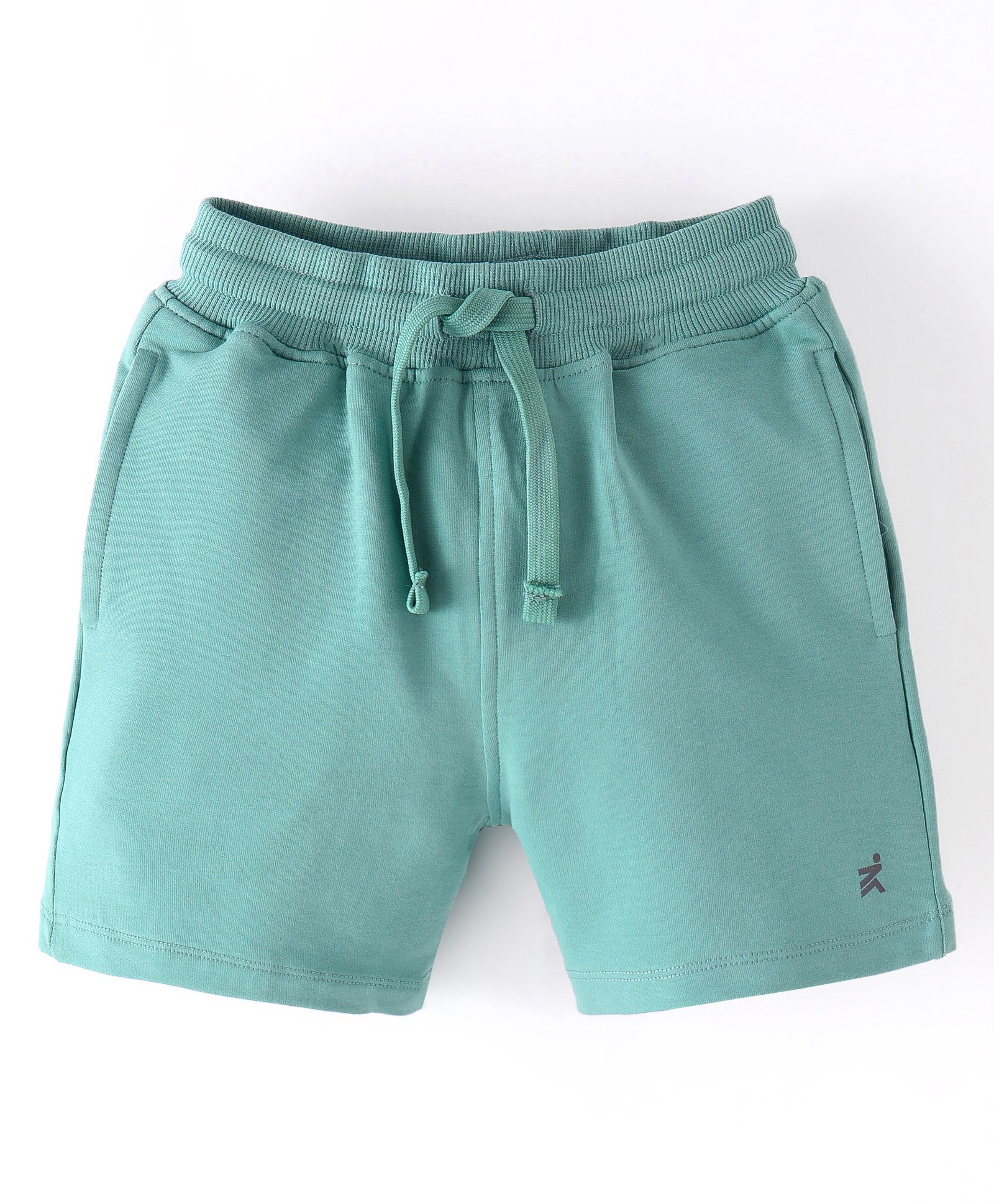 Doreme Single Jersey Knit Shorts With Logo Print -  Cremede Menthe-picture-21