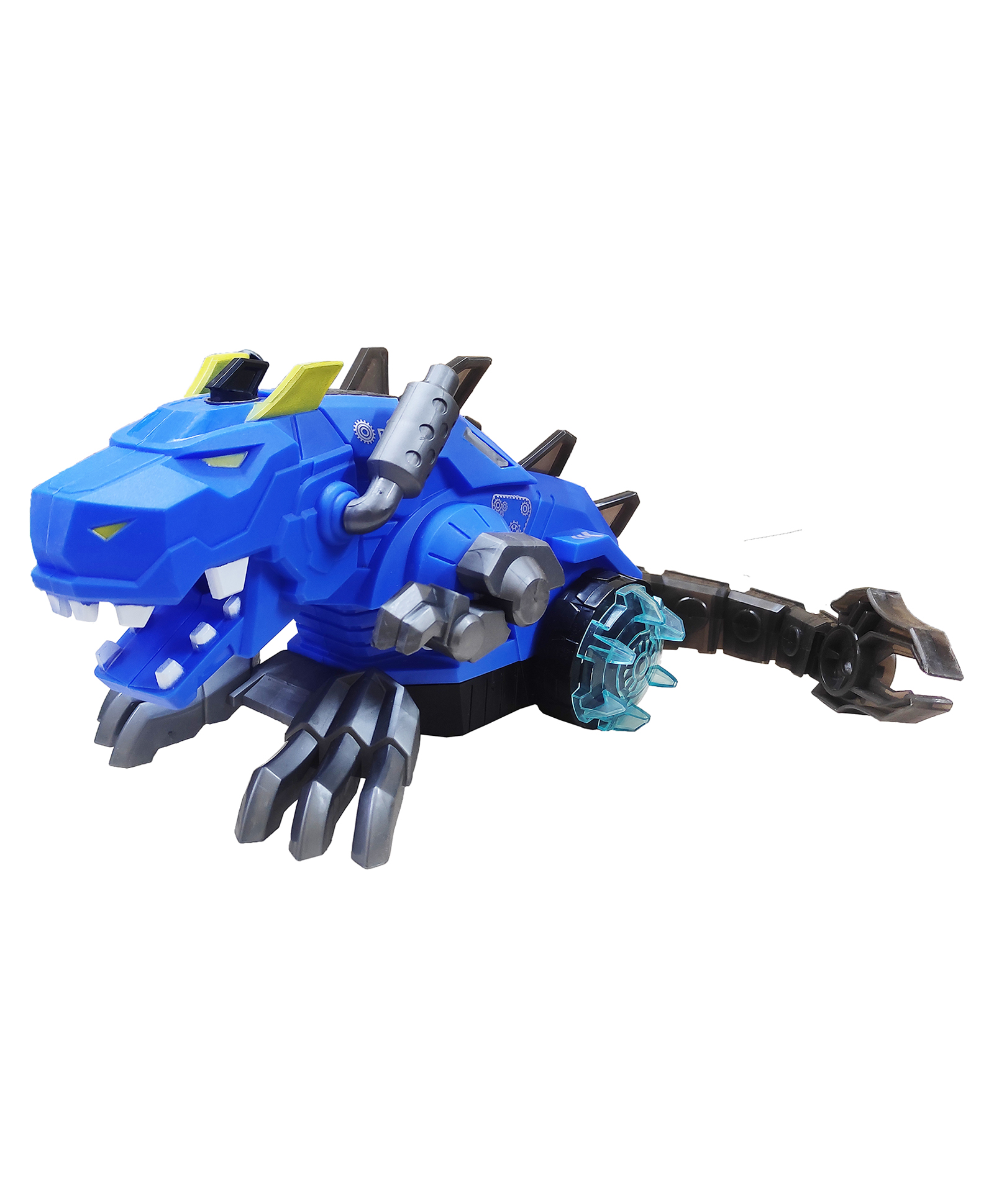 VGRASSP Mist Spraying Mechanical Robot Dragon Toy with LED Light and Sound Toy for Kids - Color As Per Stock-image-46