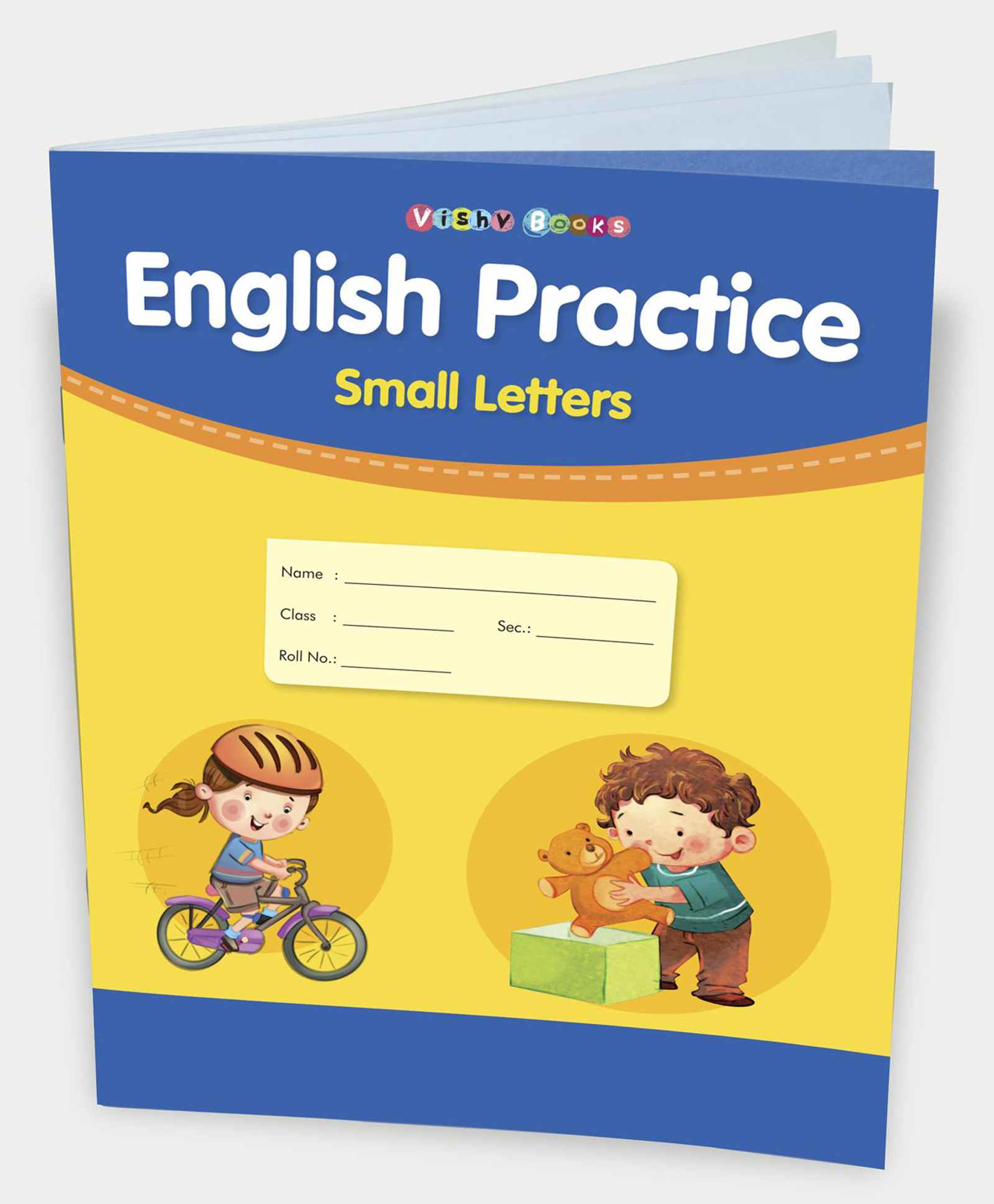 vishv books English Practice Small Letters Writing Book - English-picture-19