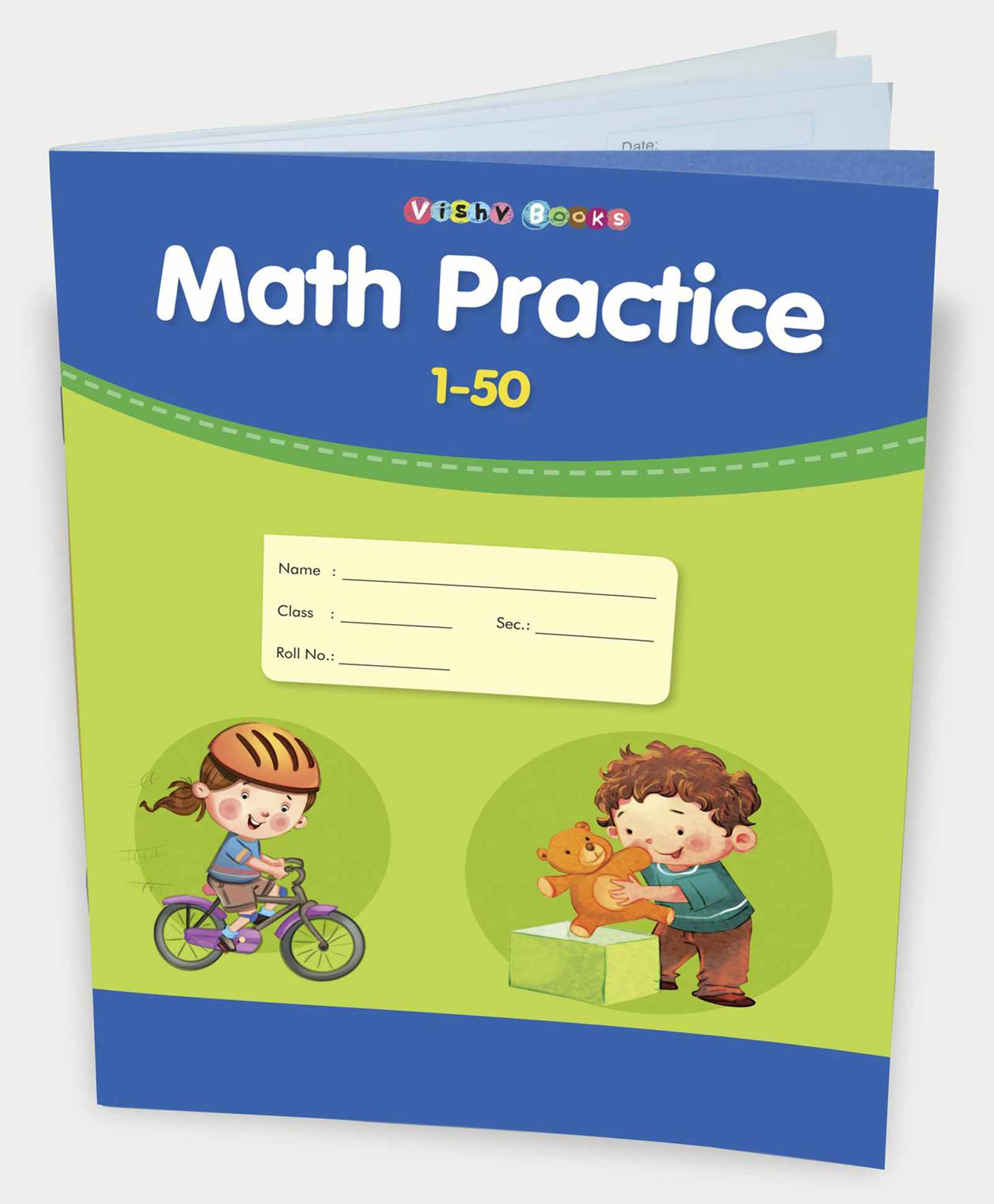 Vishv Books Maths Practice Book - English-picture-23