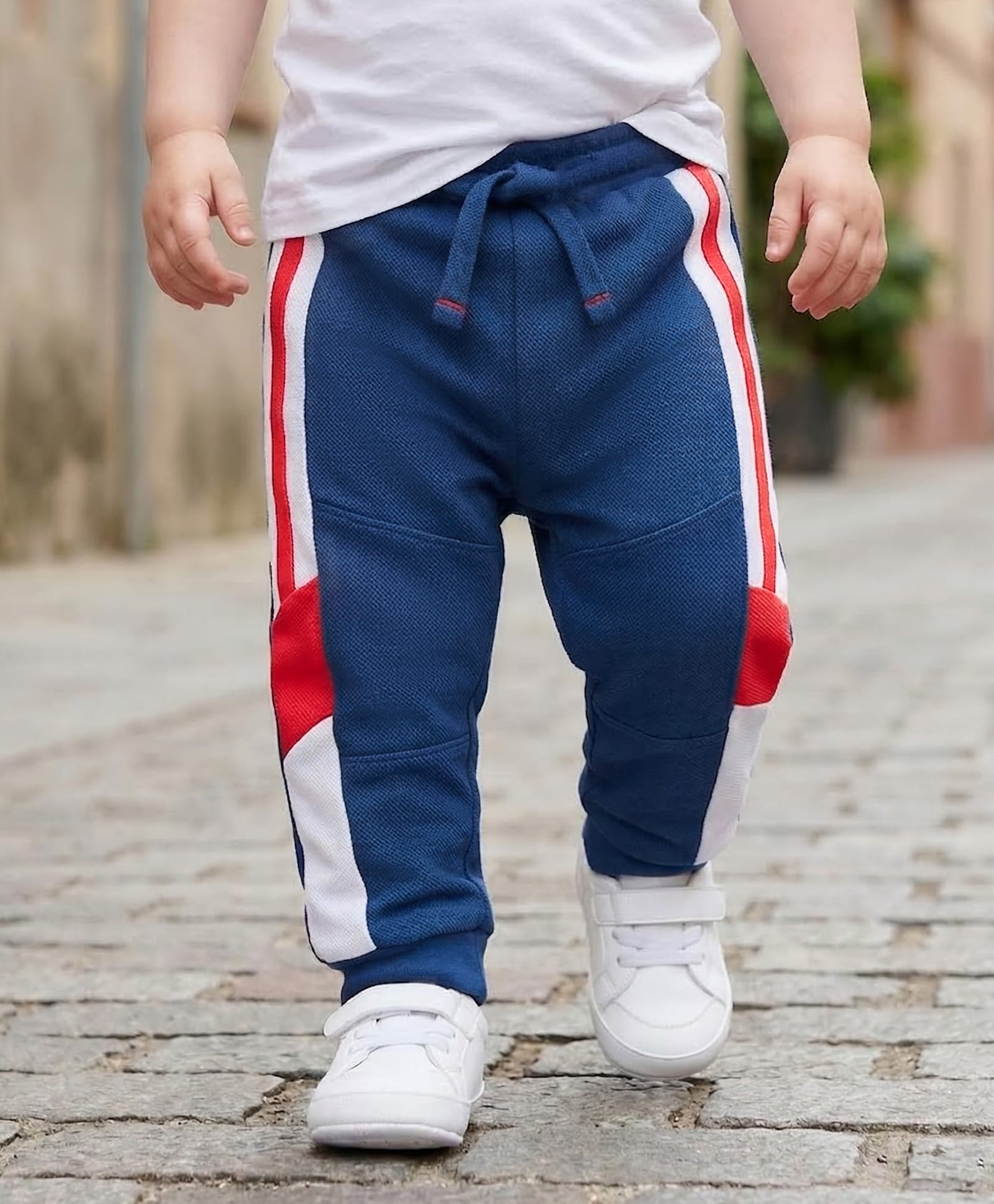 Babyoye 100% Cotton With Eco Jiva Finish Full Length Printed Pants - Blue-picture-11
