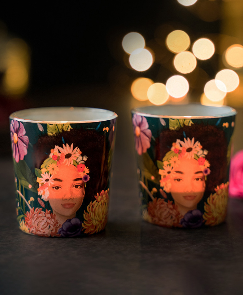 Kolorobia Blooming Beauty Candle Votives Set of 2-picture-24