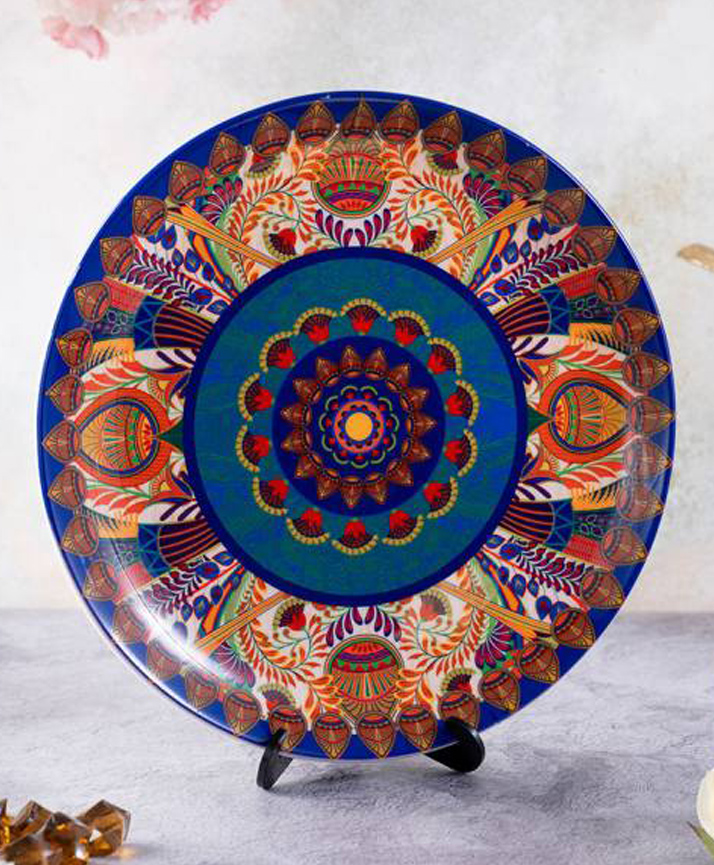 KOLOROBIA Egyptian Tranquility Decorative Plate-image-47
