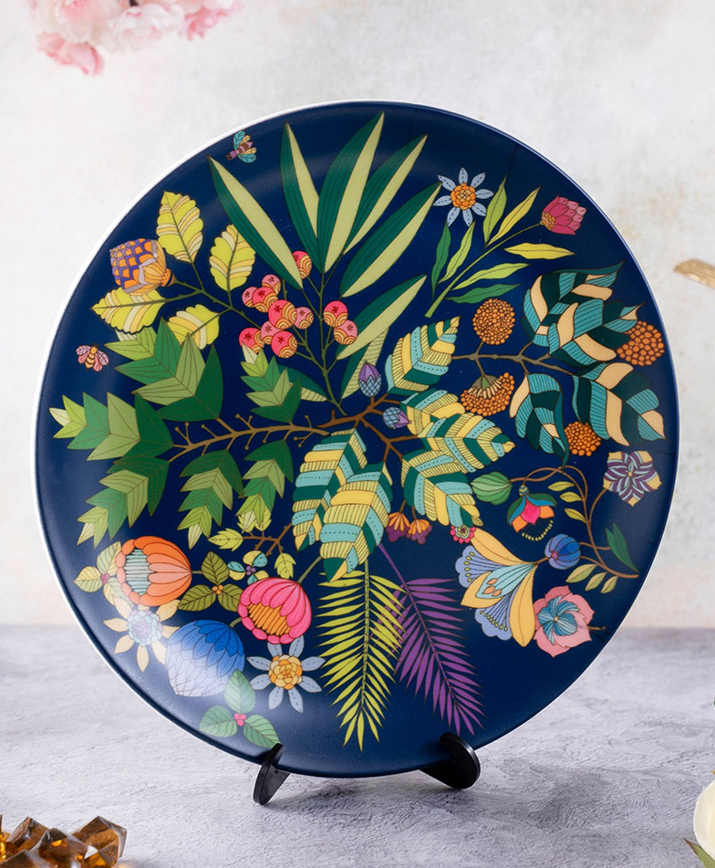 Kolorobia The Vibrant Bliss Blue Inspired Decorative Wall Plates-image-3