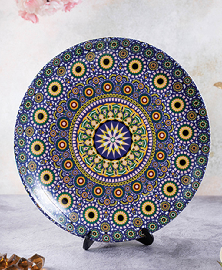 Kolorobia Moroccan Inspiration Decorative Plate-image-46