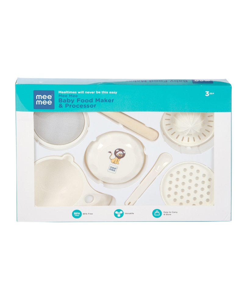 Mee Mee Baby Food Maker Processor - 7 Pieces-image-15