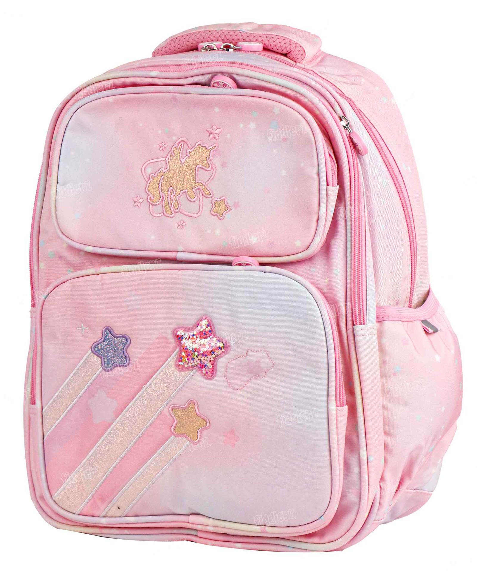 Fiddlerz School Bag For Kids Backpack Travel Backpacks For Boys Girls 7 to 15 Years Preschool Nursery Waterproof Casual Picnic Bag - 15 Inches-picture-18