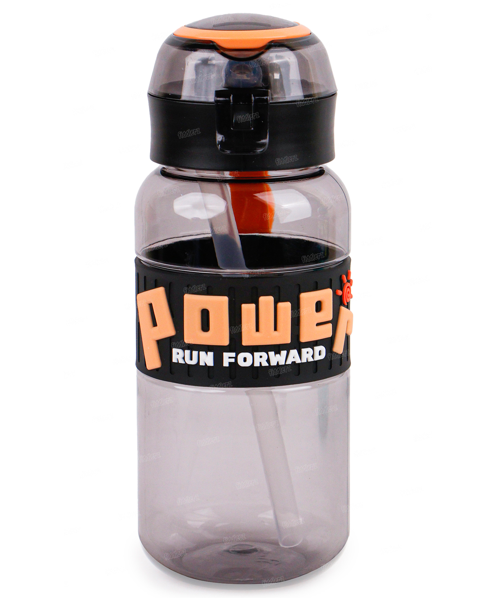 Fiddlerz Water Bottle Sipper Strap Straw Leakproof Durable BPA Free Non-Toxic Sports School for Kids - 800 ml-image-8
