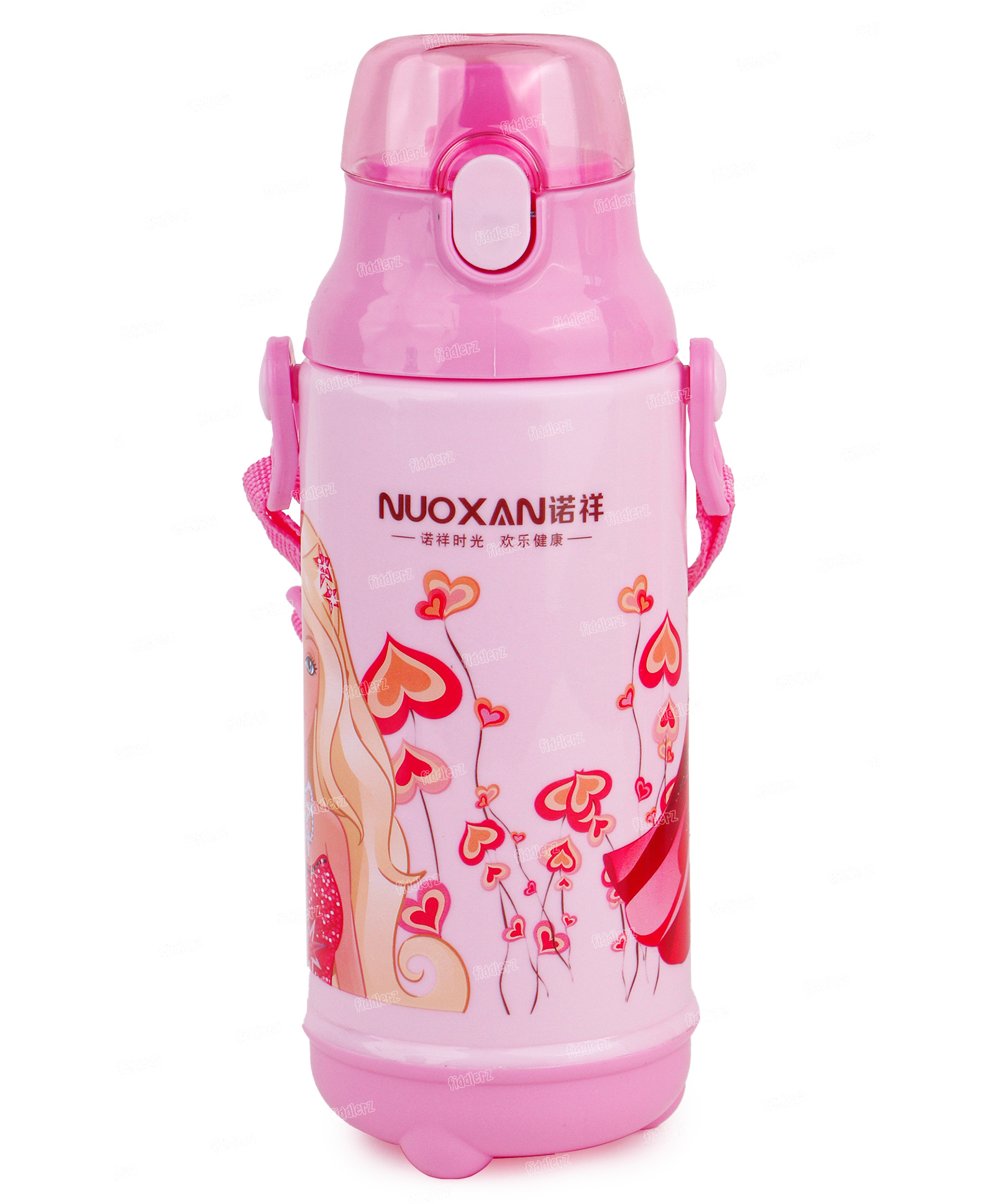 Fiddlerz Water Bottle Sipper Strap Straw and Stickers, Leakproof Durable BPA Free Non-Toxic for Office Gym Travel Sports School for Kids Adults-image-18
