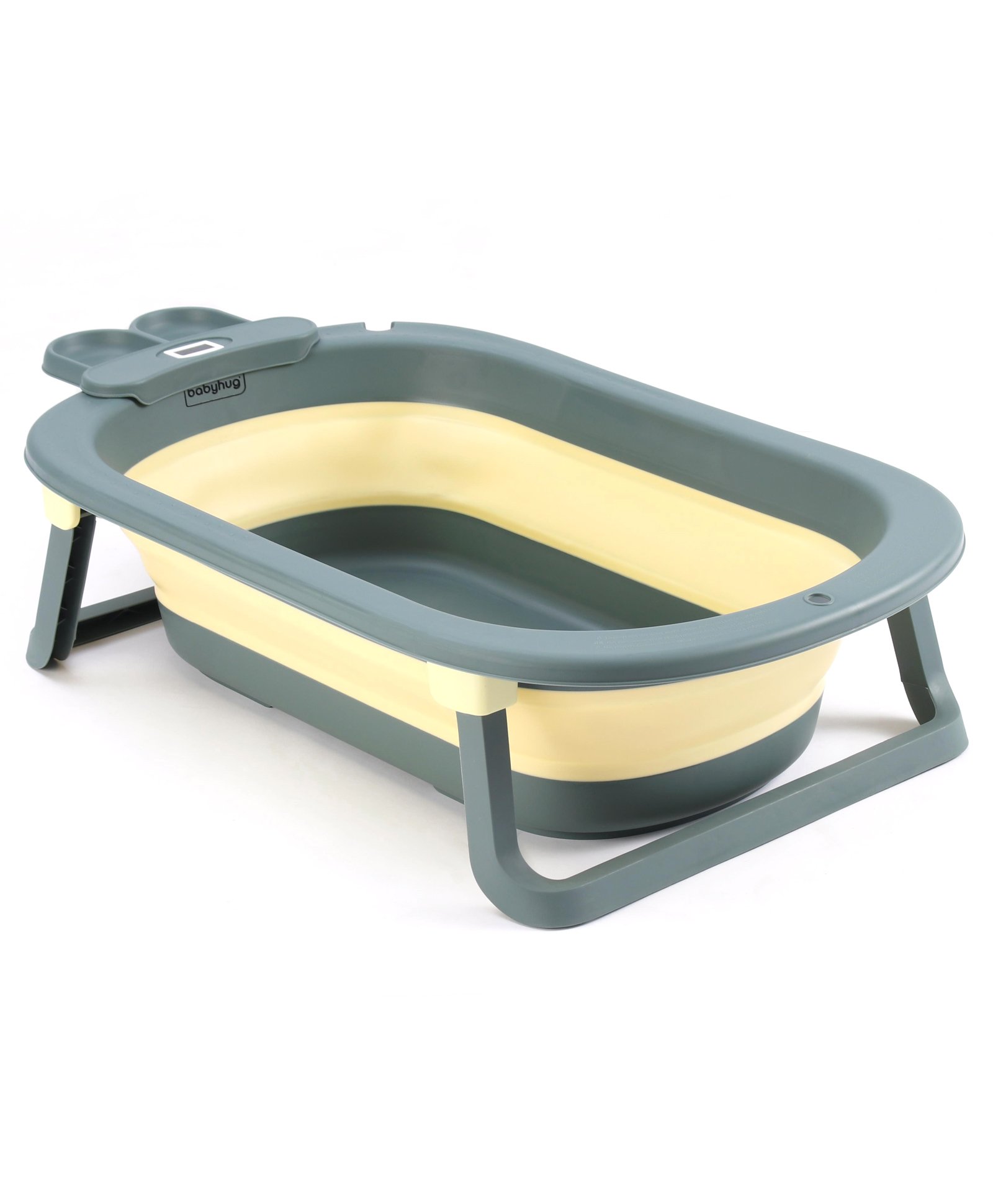 Babyhug Foldable Bath Tub - Green-picture-12