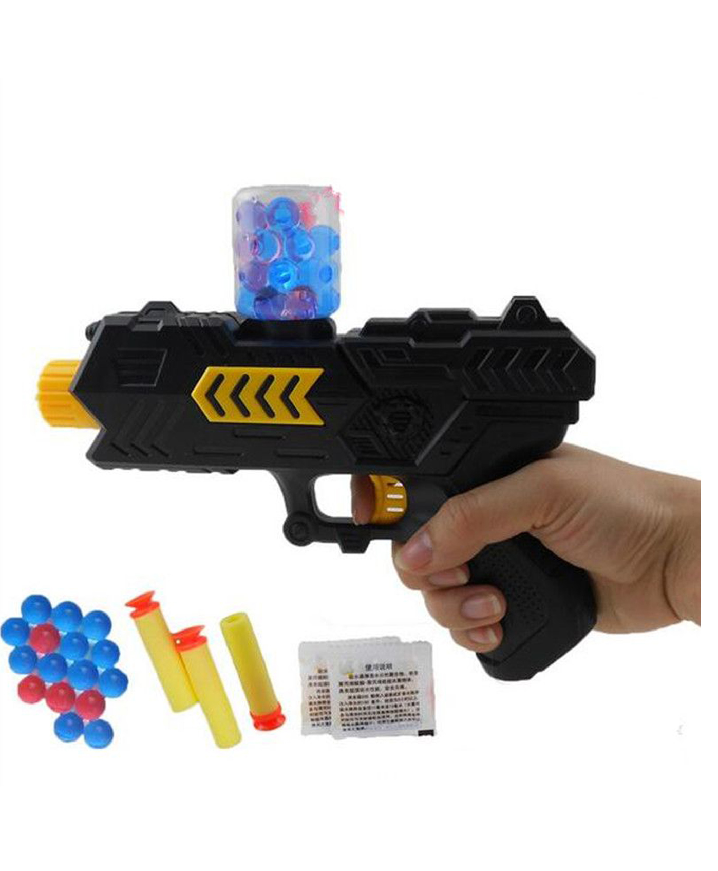 Lattice M02  2 in 1 Foam and Jelly Double Shoot Gun-Color may vary-picture-21