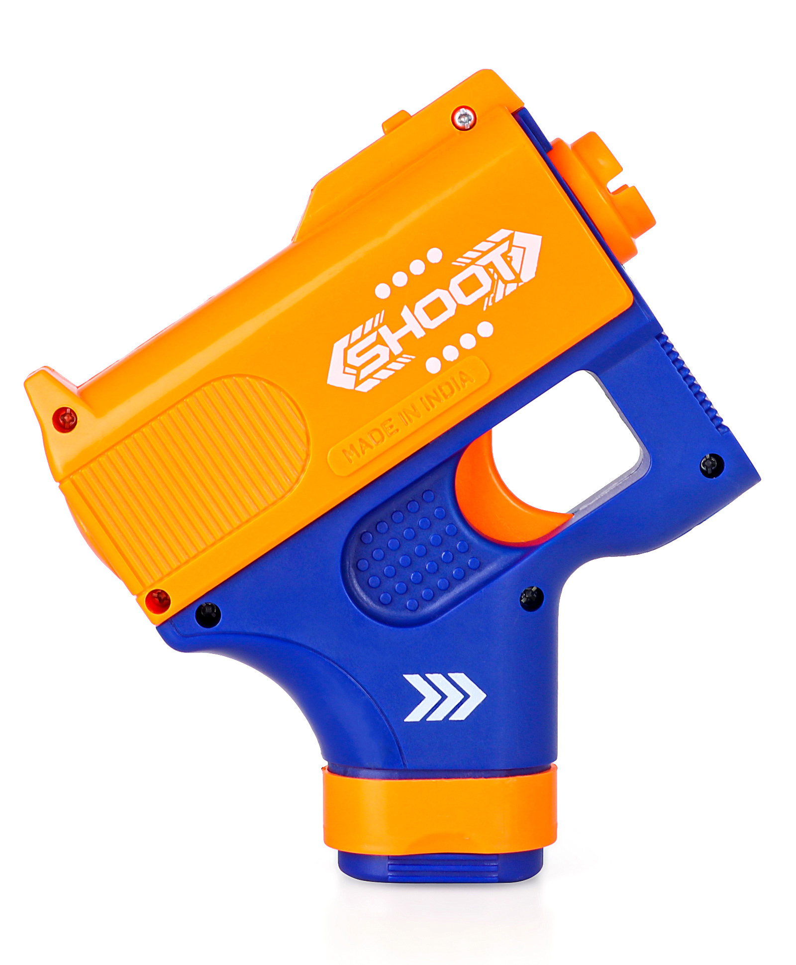 Lattice Mini Soft Blaster Manual Soft Bullet Shooting Toy with 3 Safe Foam Bullets- Color may vary-image-46