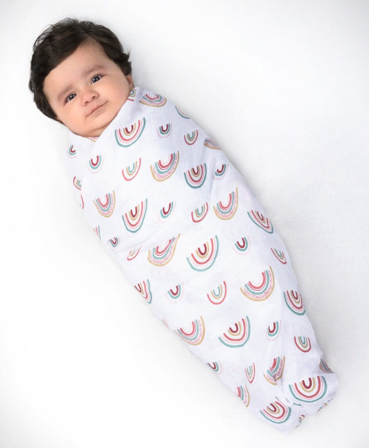 Theoni 100% Cotton Muslin Swaddle-Hawaiian Rainbow-picture-10