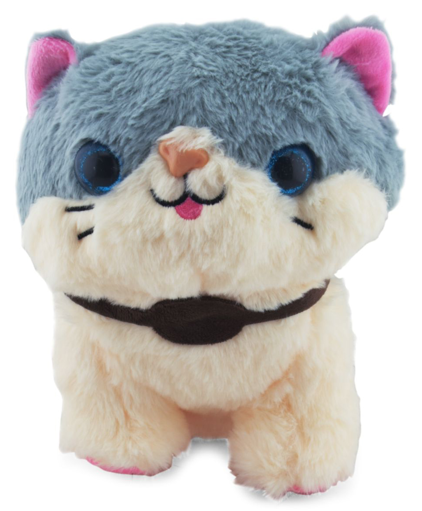 DearJoy Cute Cat Soft toy - Grey Height 22 cm-picture-47