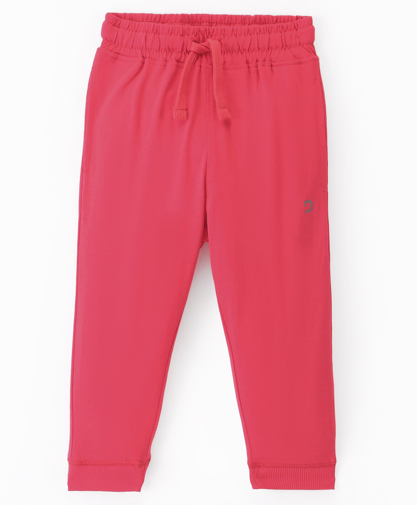 Doreme Single Jersey Knitted Full Length Lounge Pant Solid Colour - Pink-image-17