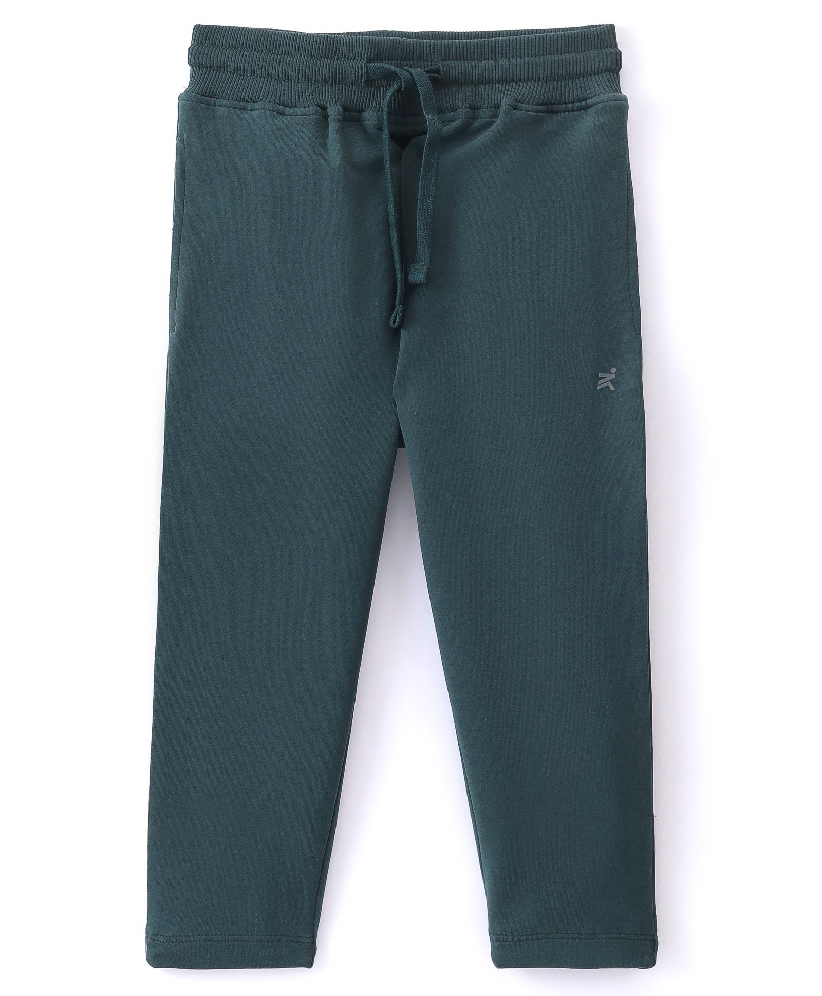 Doreme Single Jersey Knit Full Length  Lounge Pant Solid Colour -  Deep Green-picture-15