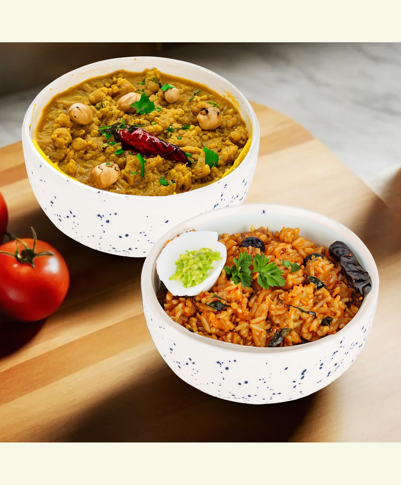 The Better Home Ceramic Bowl for Snack & Dinner(2Pcs)|Ramen Soup Bowl Microwave Safe | Refrigerator Safe| Scratch Resistant | Stain Proof | Dinnerware | Dinner Plate for Family Occasion | Gift Set-image-11