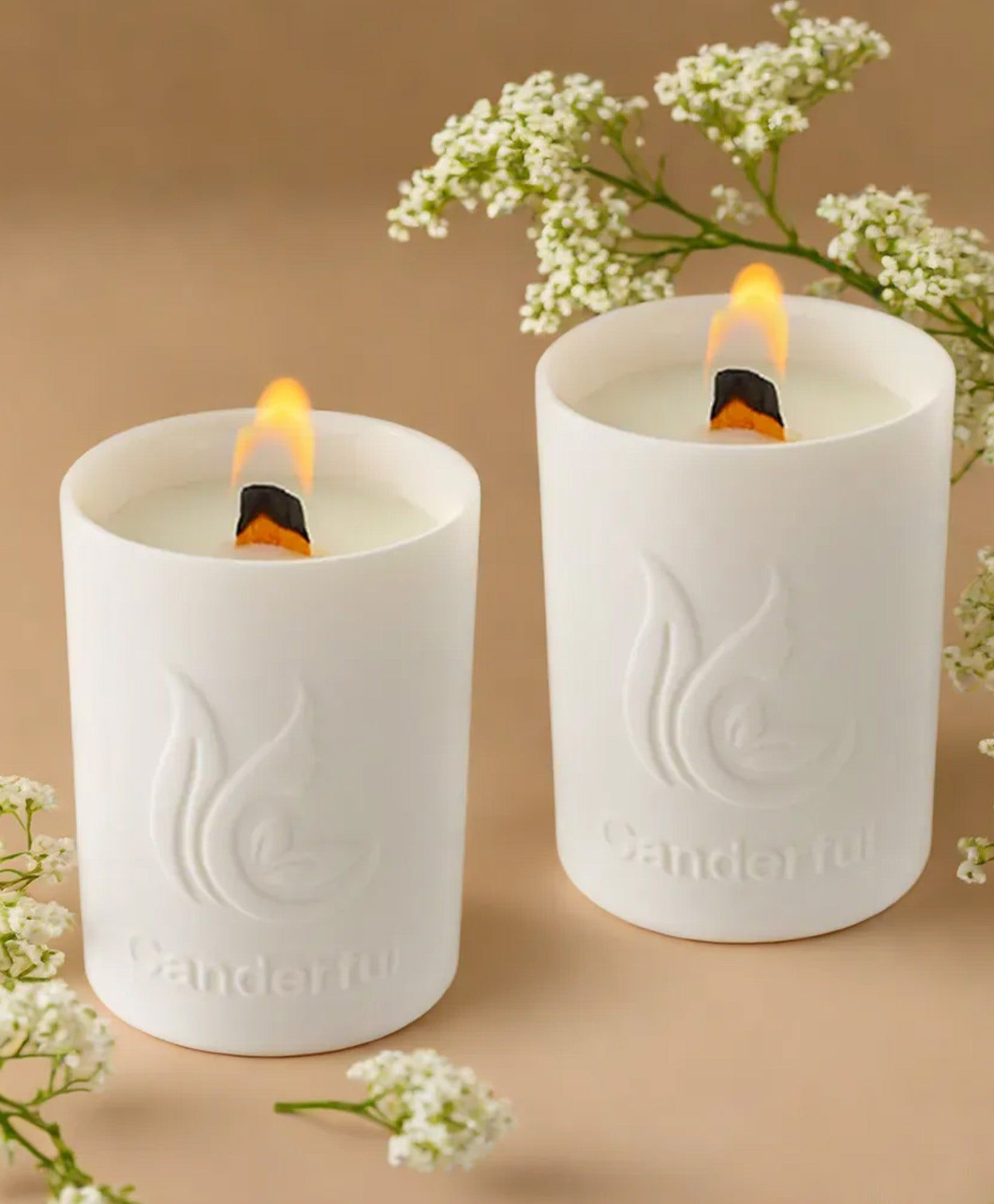 36 Hrs Scented Candles: Christmas Gift Set Ceramic Jar Bush Scent - Ideal for Bedroom Wedding Anniversary.-image-5