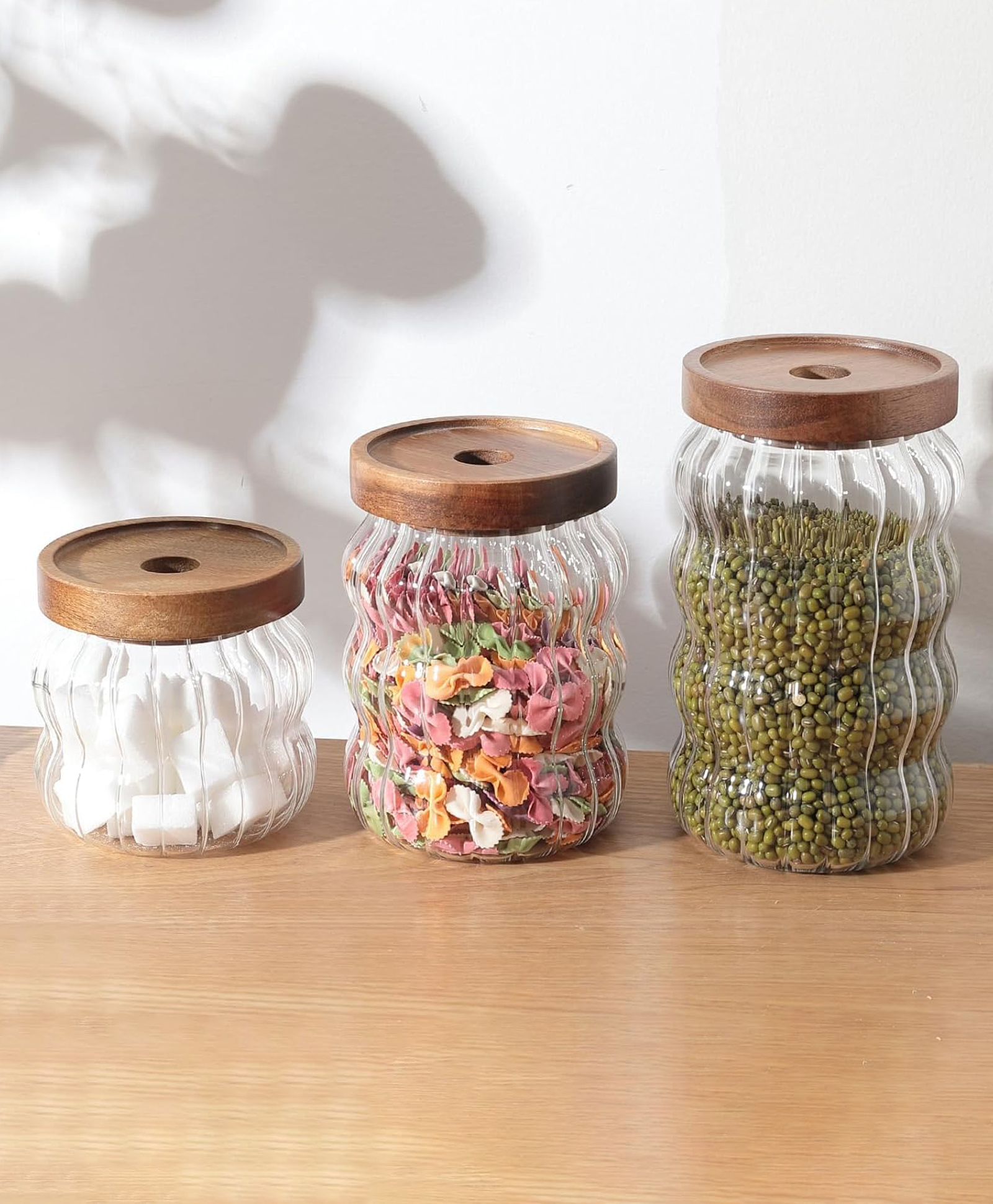BH Borosilicate Container Set | Microwave Safe | Airtight Storage Jars | 400ml 620ml 750ml | Ideal for Snacks-image-36