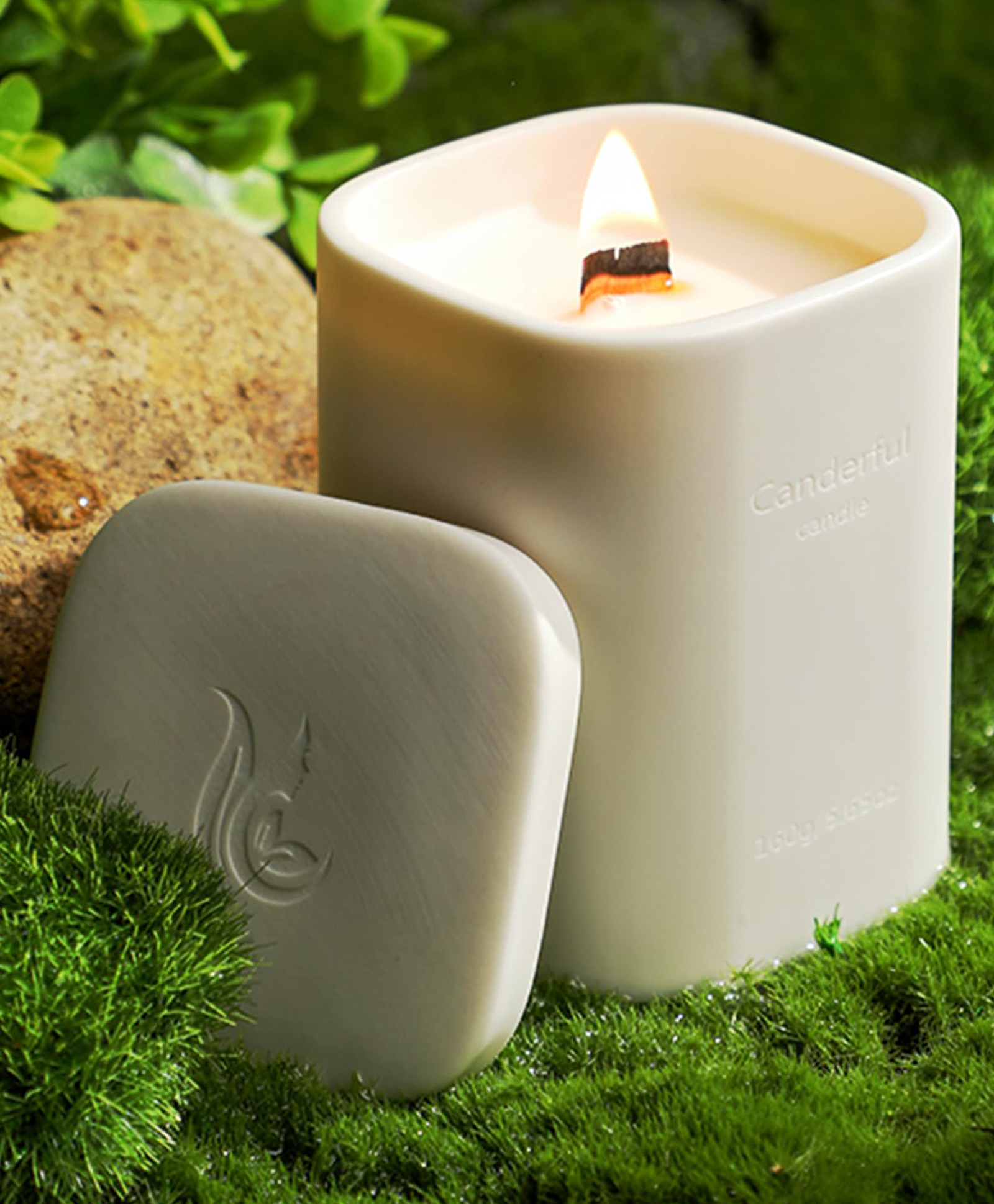 umai The Better Home 36 Hrs Scented Candles for Home Decor Christmas Candles Gift Set Aroma Candles for Bedroom Wedding Anniversary Gifts for Couple Special Reusable Ceramic Jar Sleeping Sandalwood-picture-30