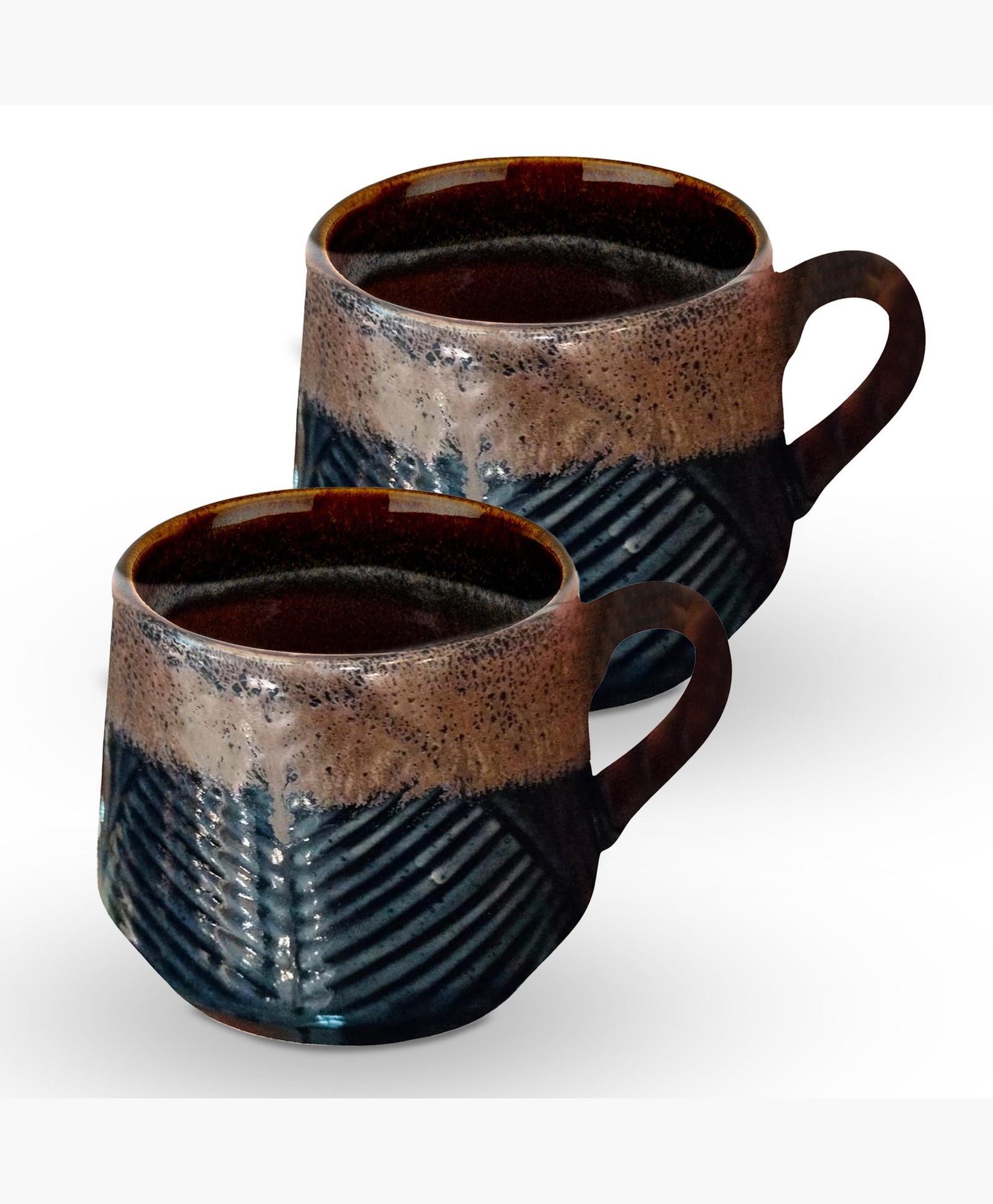 UMAI Ceramic Cup Set (2Pcs) | Scratch Resistant | Stain Proof | Safe for Microwave & Fridge | Diwali Gift!-picture-31