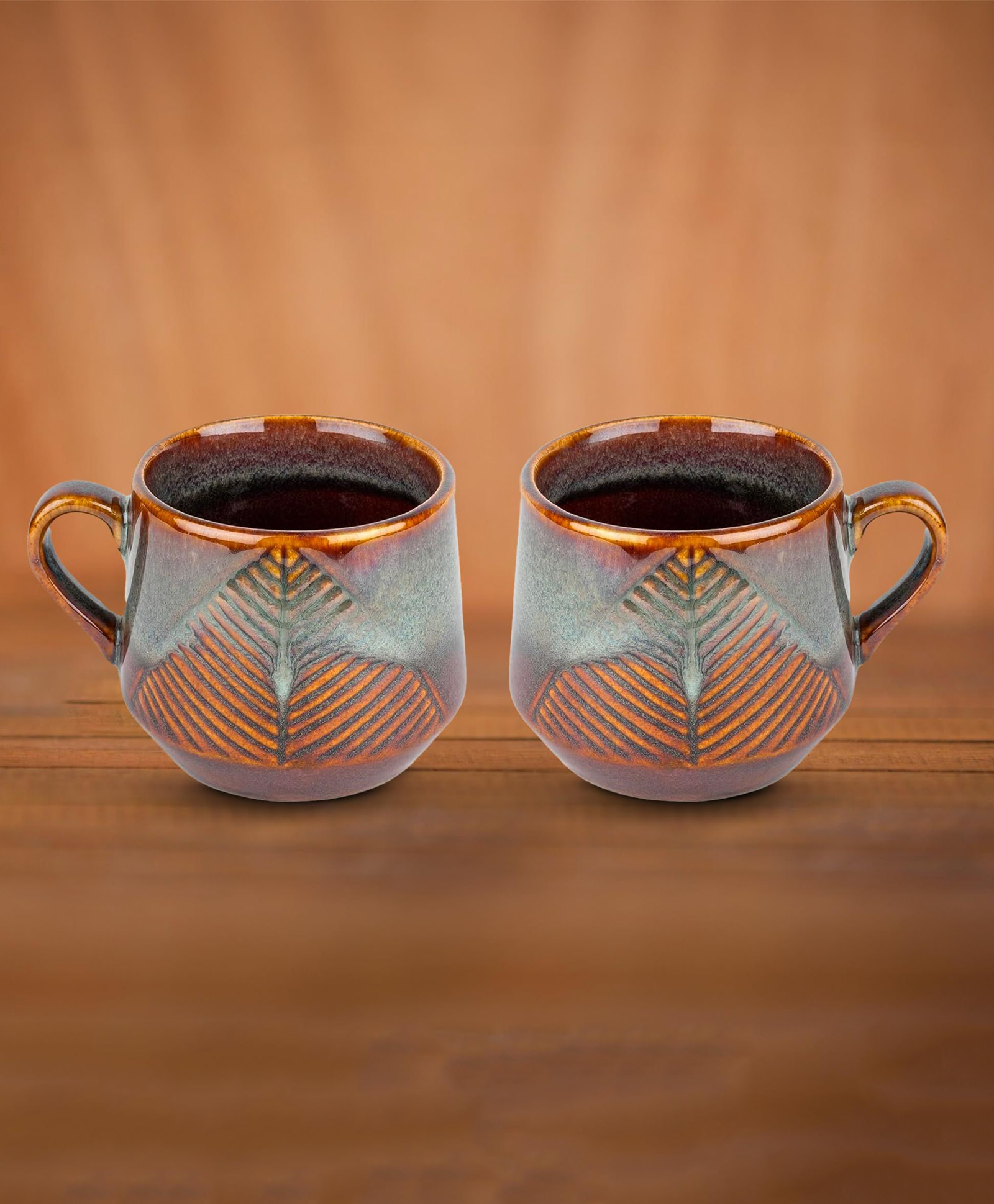 the better home USHA SHRIRAM Ceramic Tea Coffee Cup (2Pcs) | Microwave Safe | Scratch Resistant | Diwali Gift Set-picture-23