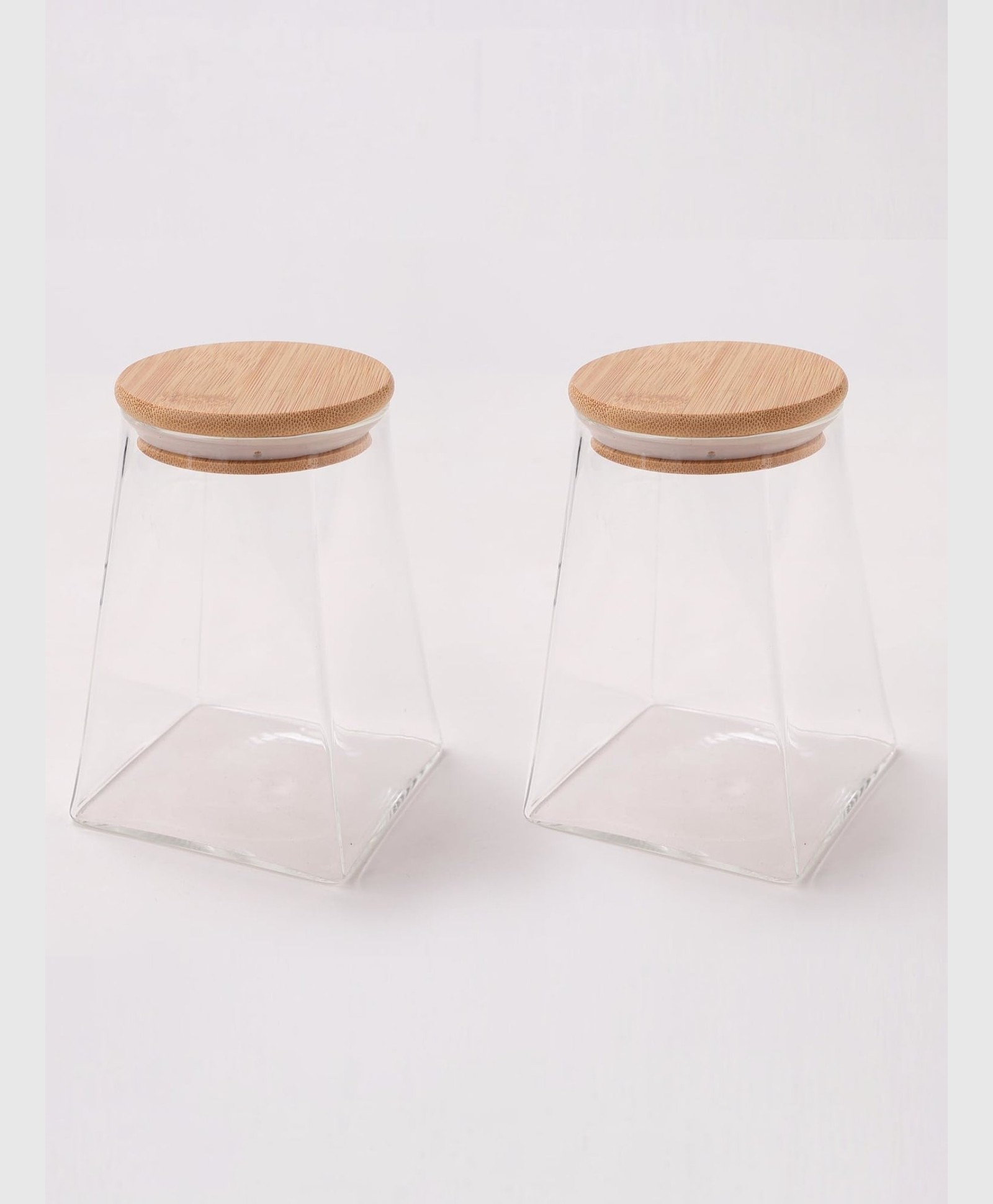 UMAI Borosilicate Glass Jar with Bamboo Lid | Kitchen Organizer Items and Storage | Multi-utility, Leakproof, Airtight Storage Jar for Cookies, Snacks, Tea, Coffee, Sugar | Set of 2 (980ml)-picture-47