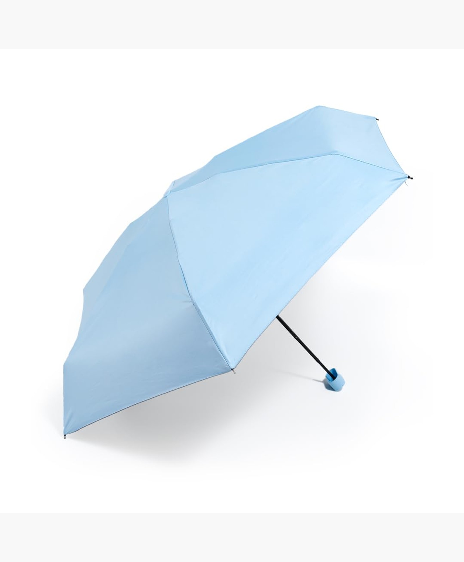 Absorbia 6K 6-Fold Umbrella: Lightweight & Portable for Sun and Rain Protection | Light Blue | Auto Open | UV-Coating-image-19