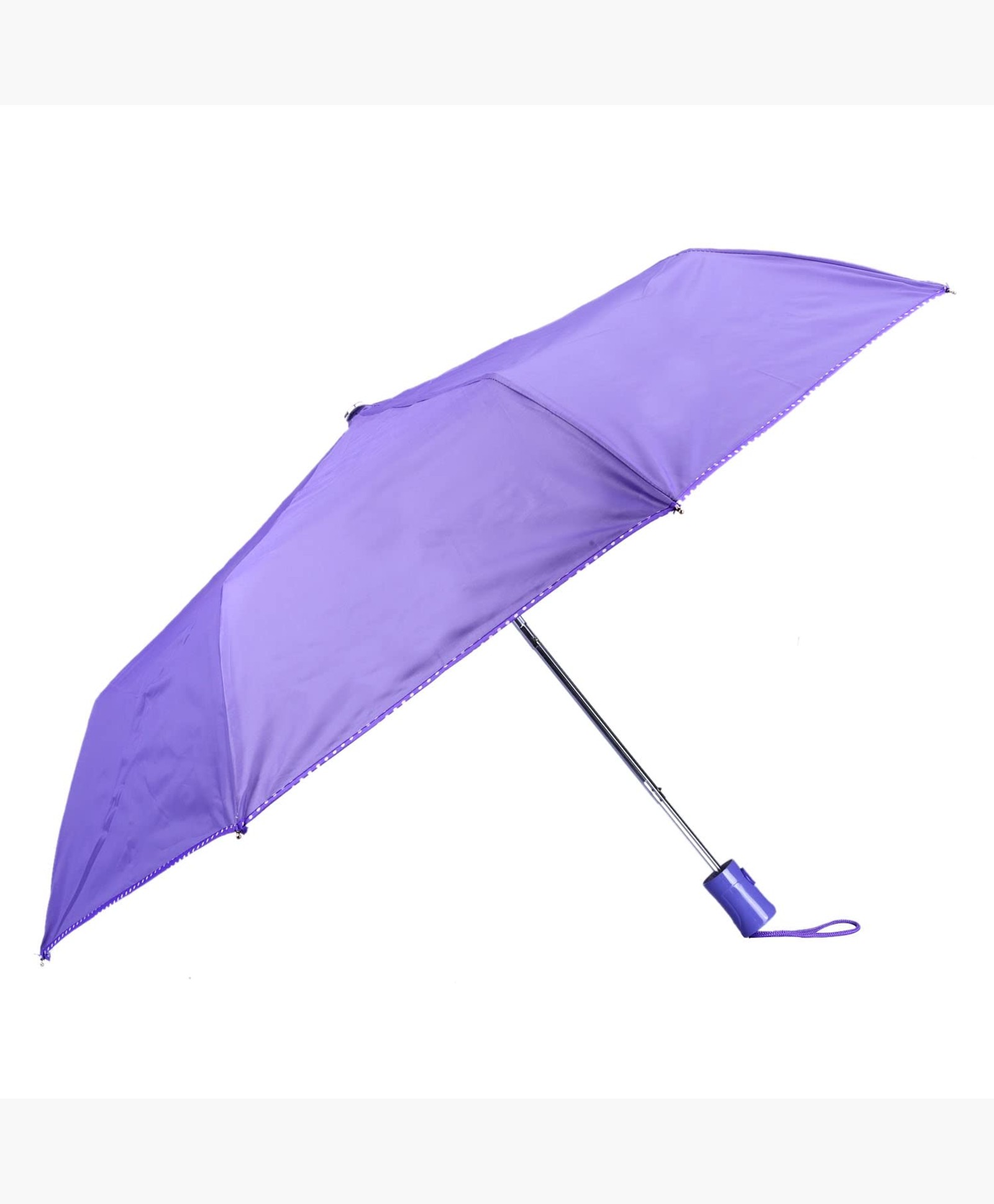 the clownfish Clownfish Monochrome Umbrella: 3Fold Auto Open, Waterproof, Silver Lined, Purple - For Men and Women-picture-6