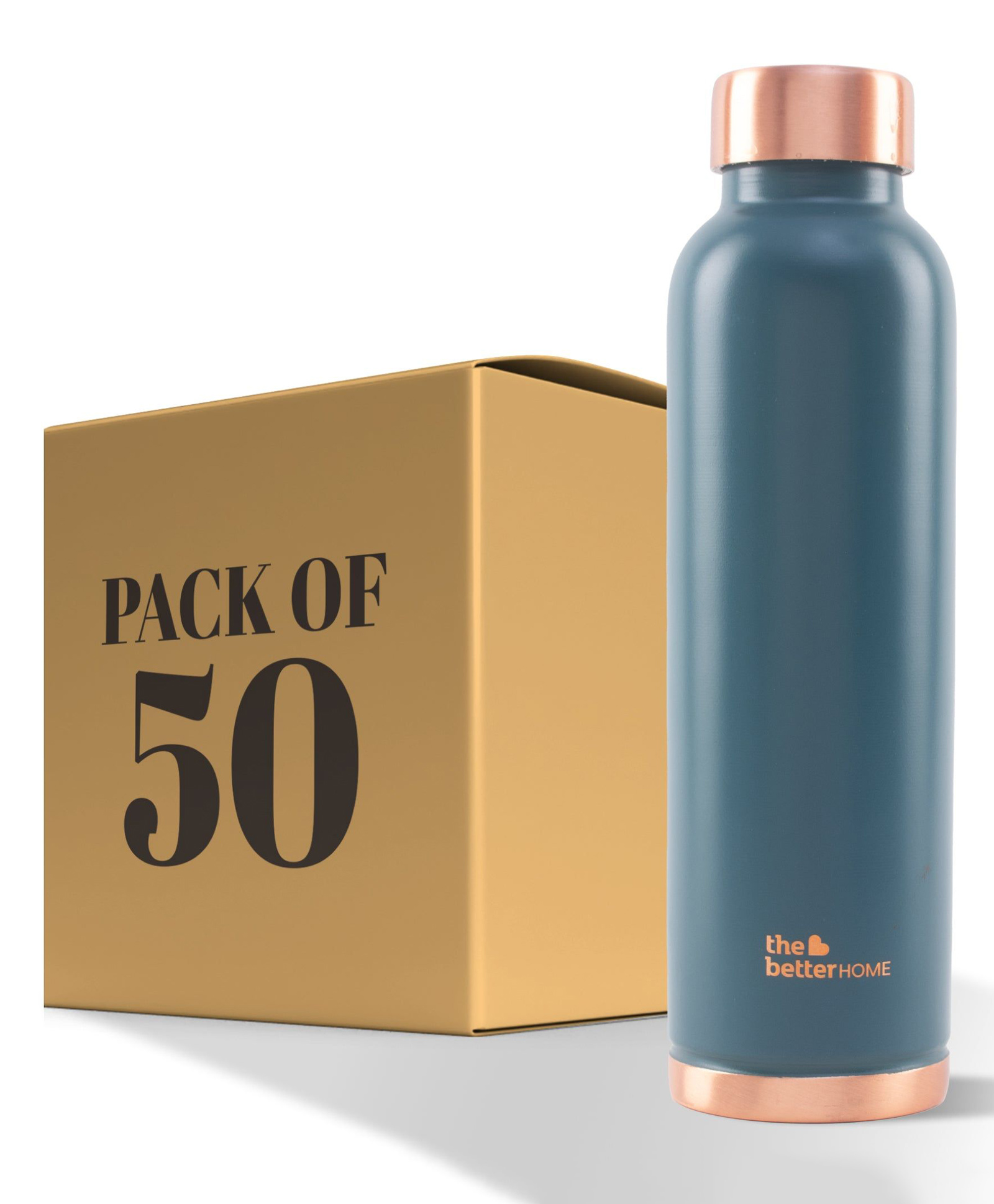 The Better Home 1000 Copper Water Bottle (900ml) - BPA Free & Antioxidant Properties - Teal (Pack of 50) - Buy Now!-image-27