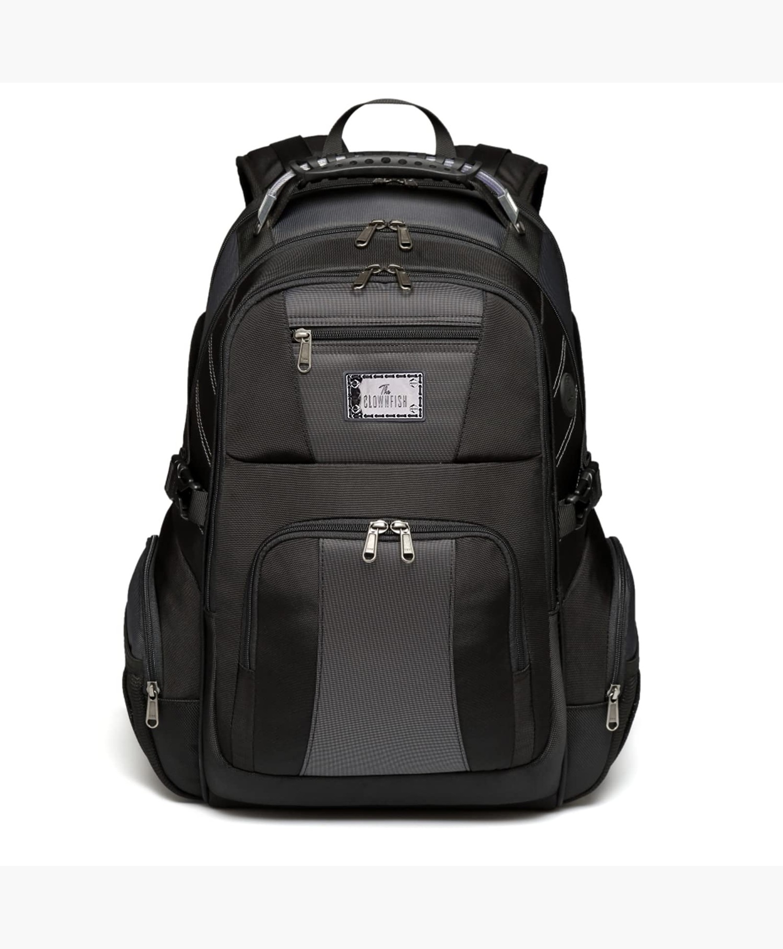 Clownfish USB Backpack for 15.6 Laptop - Water Resistant Multifunctional Bag (Town)-image-27